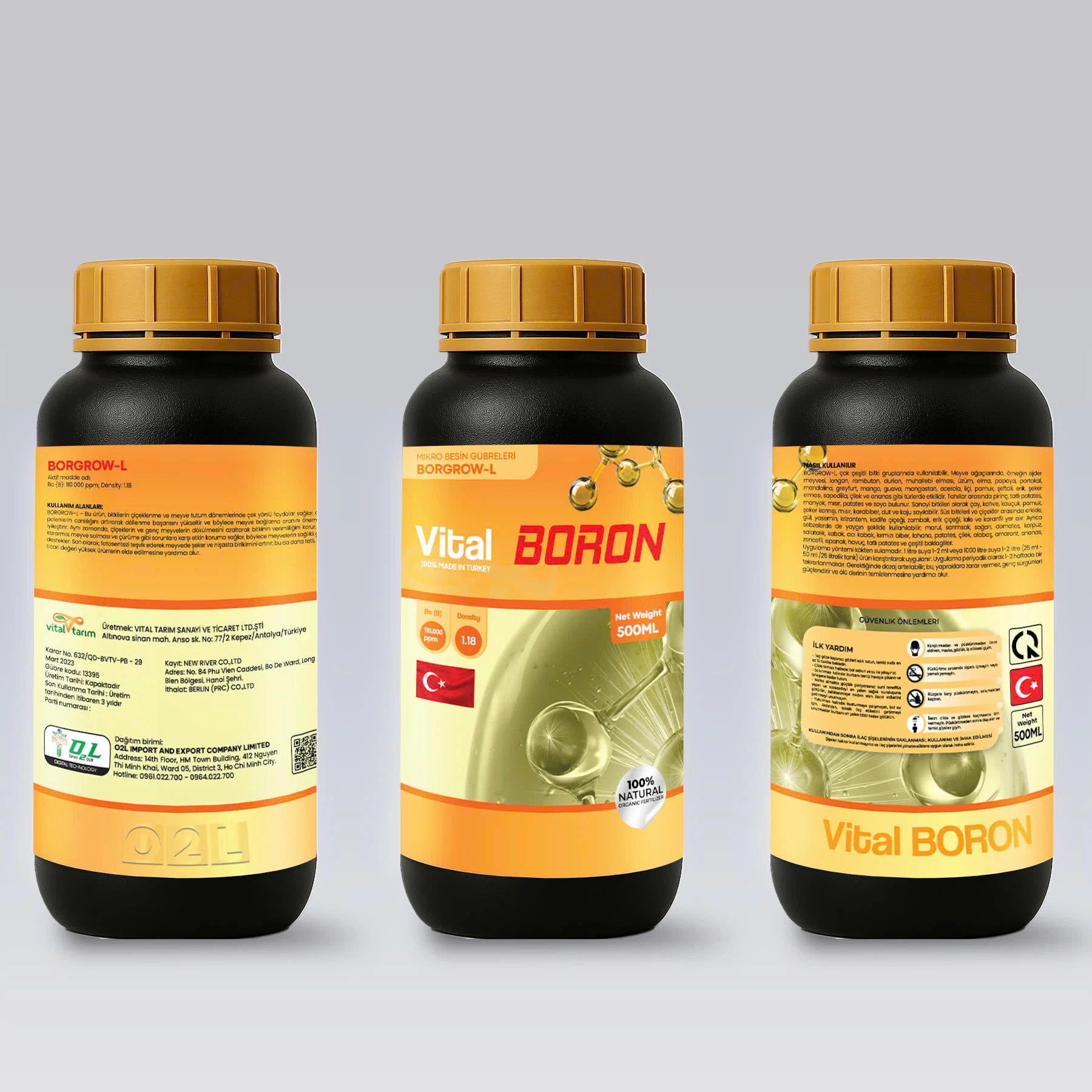Vital Boron-sầu riêng
