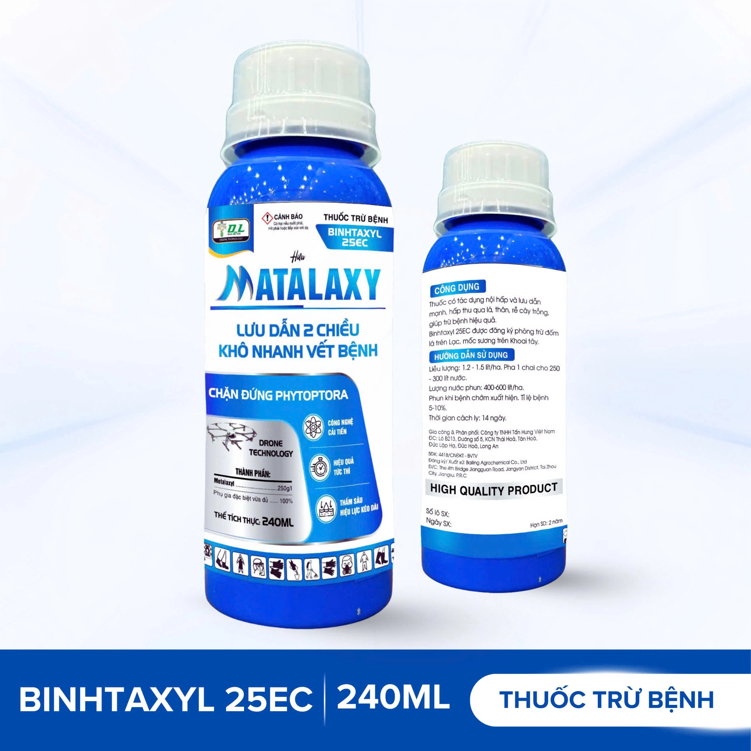CHẶN ĐỨNG PHYTOPTORA