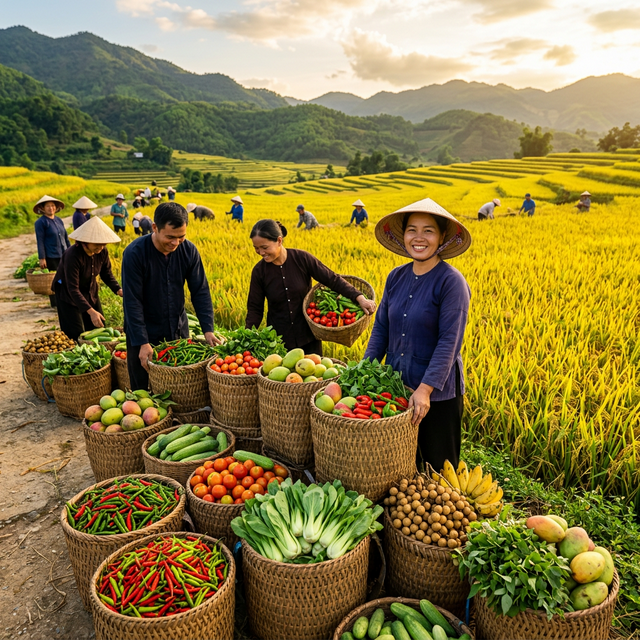 Thu hoạch và kết quả mùa vụ