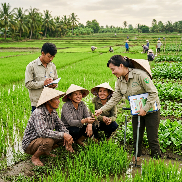 Dự án hỗ trợ kỹ thuật canh tác