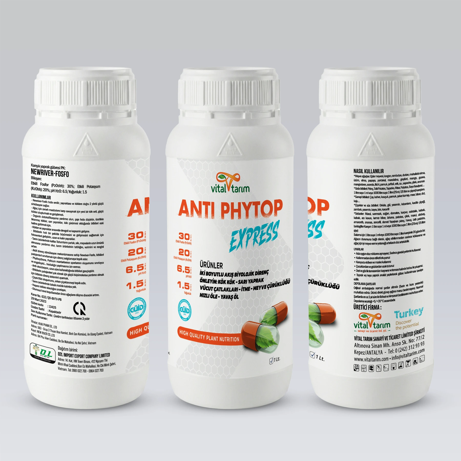 ANTI PHYTOP – Giúp thải độc hữu cơ 