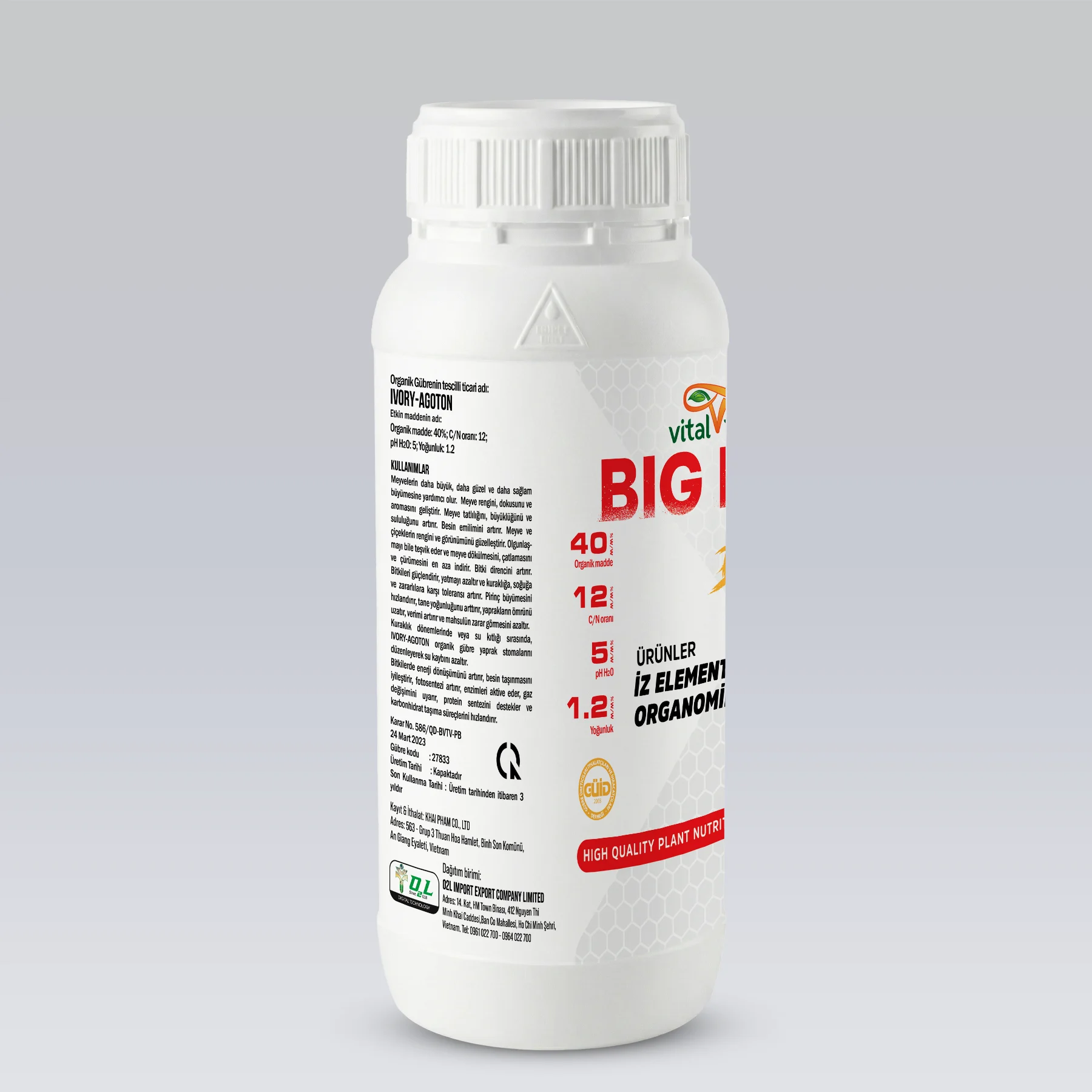 BIG PRO - Trái lớn nhanh, bóng đẹp 