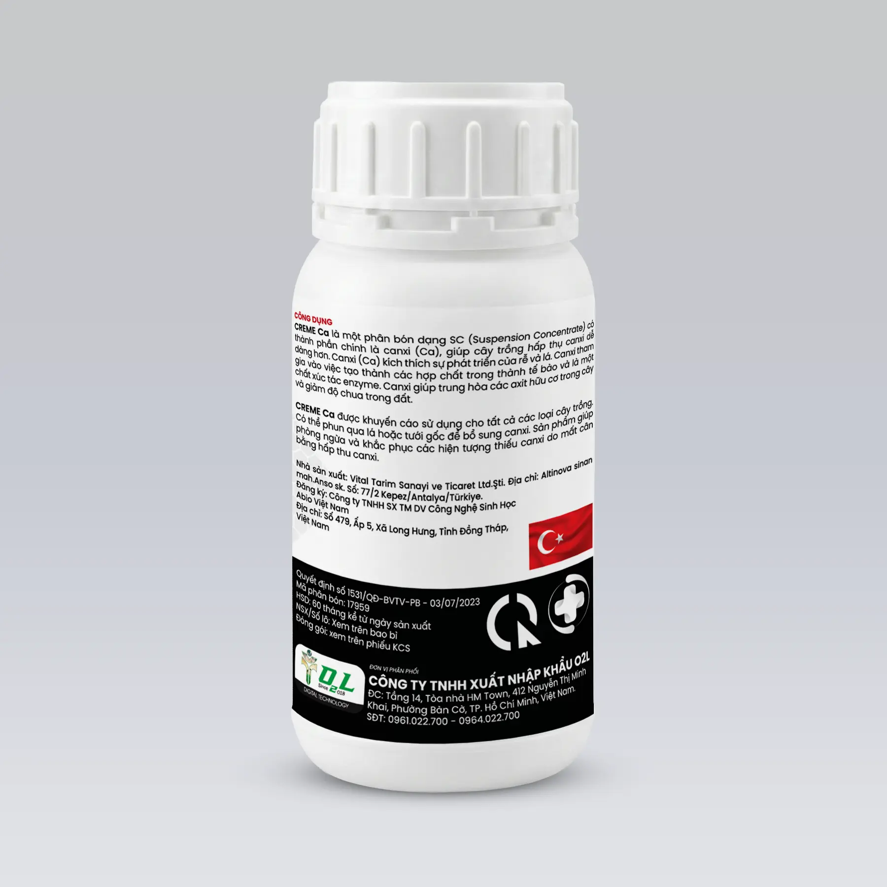 CREME CA – Cây khoẻ, mô cứng, rễ mạnh