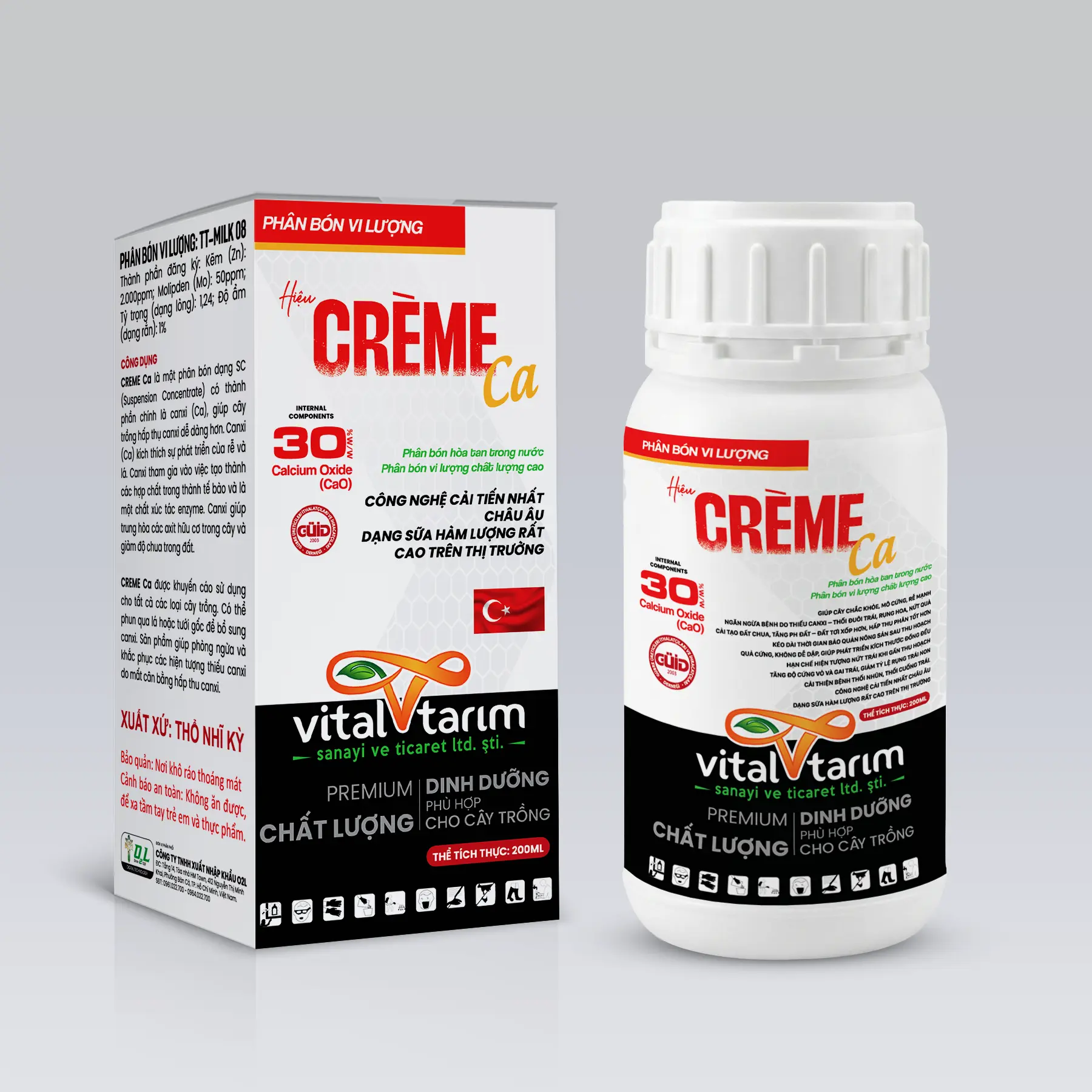 CREME CA – Cây khoẻ, mô cứng, rễ mạnh