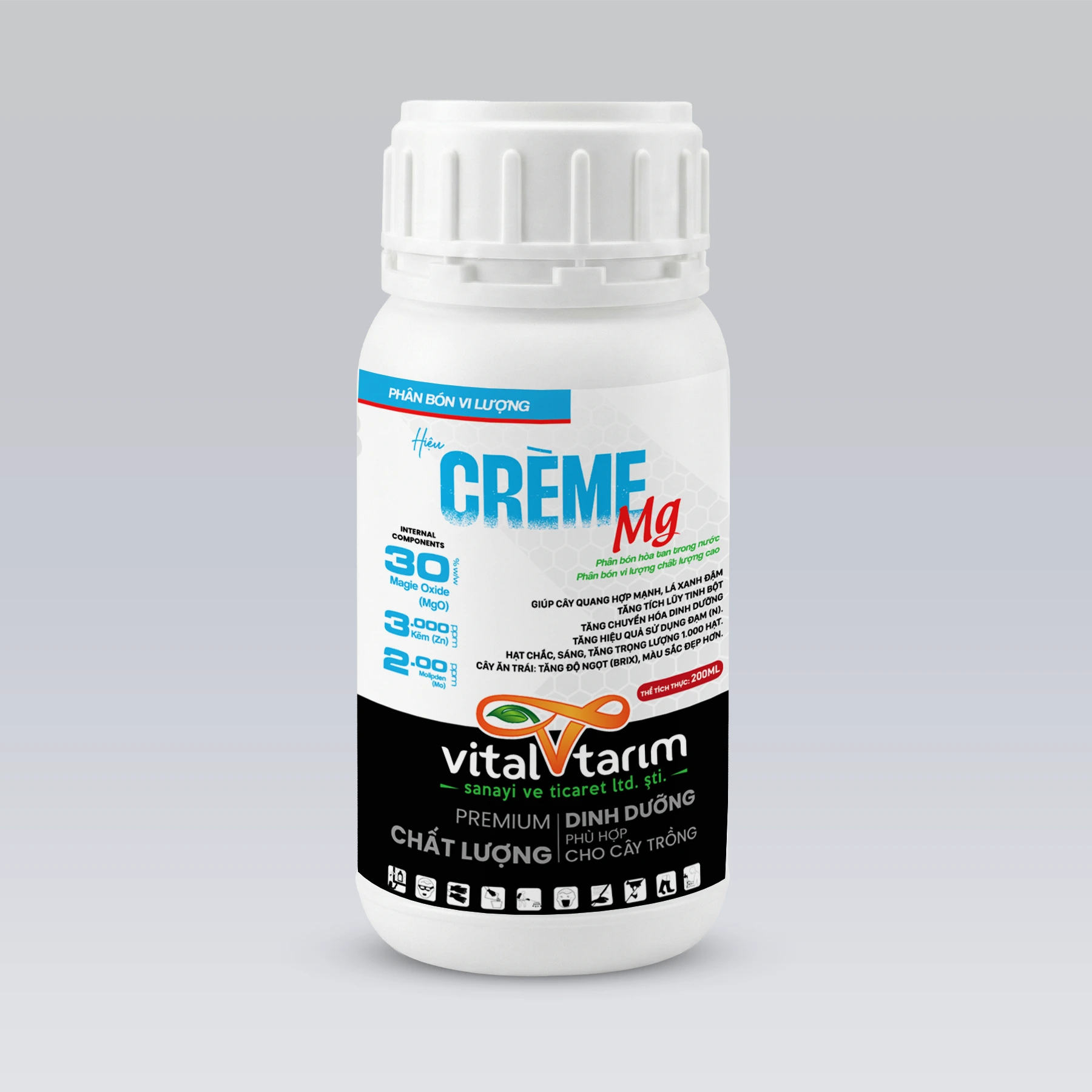 CREME MG – Tăng quang hợp, xanh lá, hạt chắc, trái ngọt