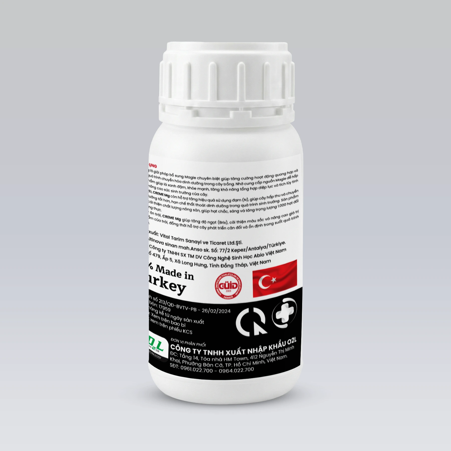 CREME MG – Tăng quang hợp, xanh lá, hạt chắc, trái ngọt