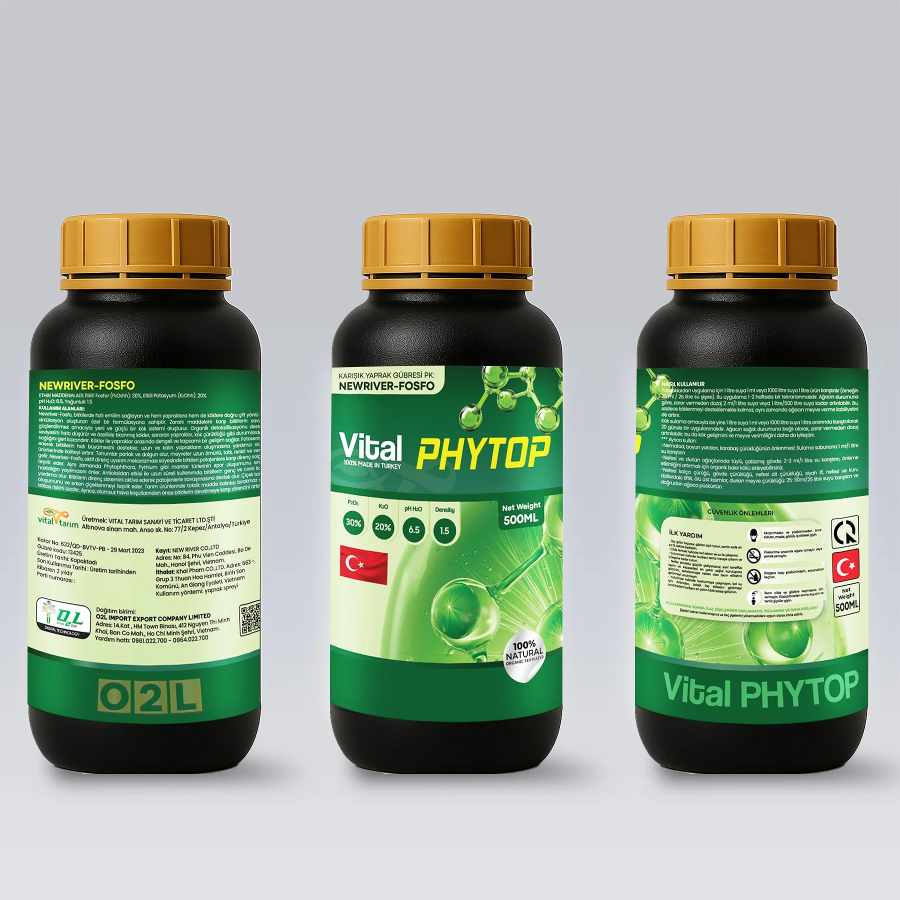 VITAL PHYTOP – Ngăn ngừa thối rễ, vàng lá