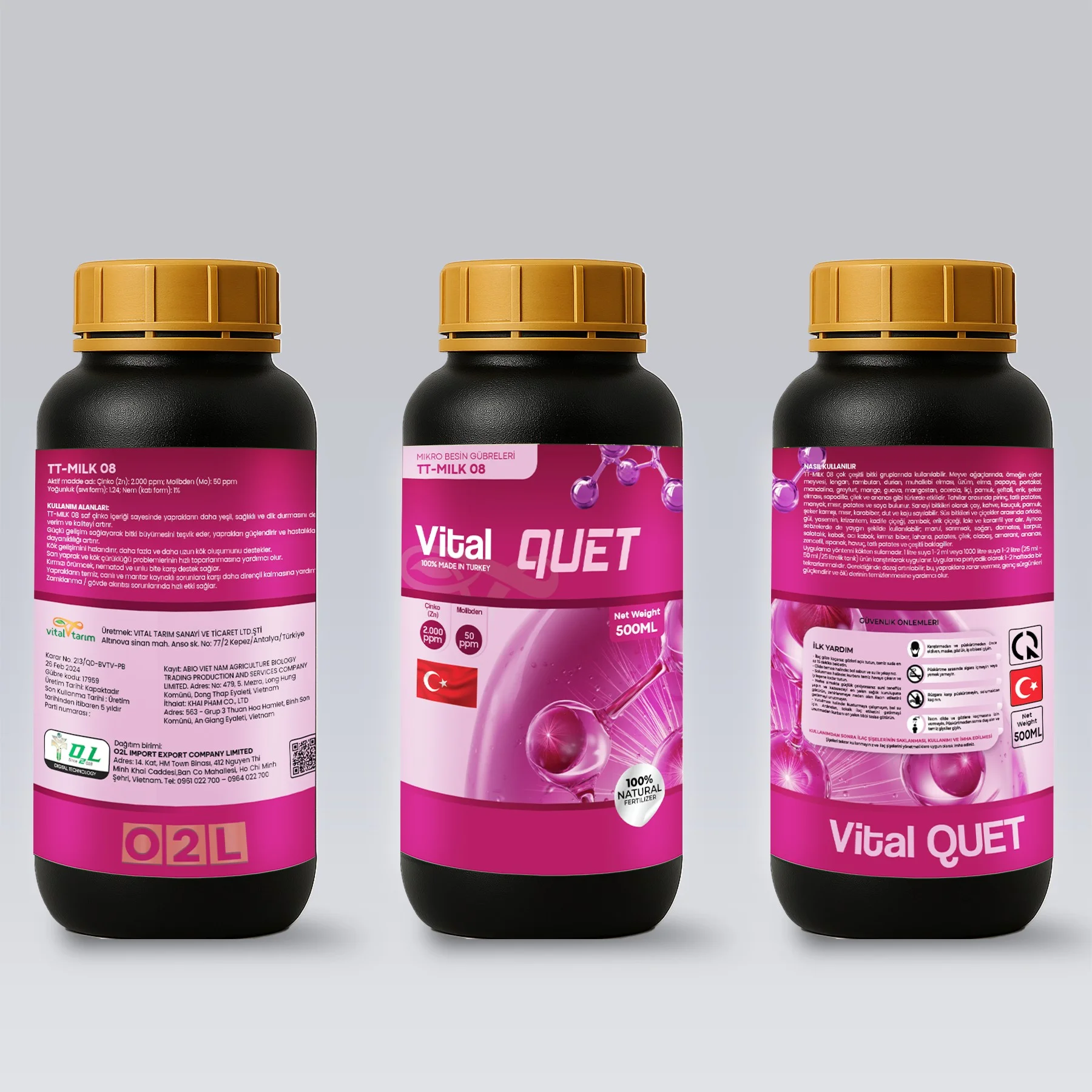 VITAL QUET – Đặc trị nứt thân, xì mủ, đánh bay tuyến trùng