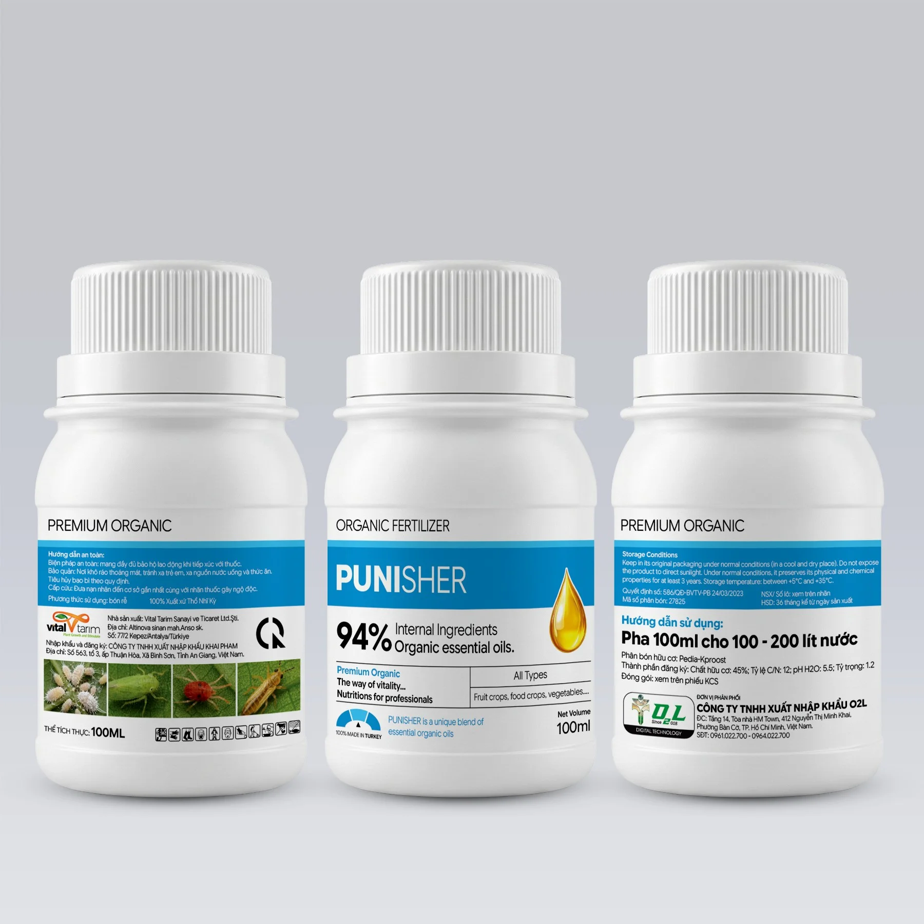 Punisher 100ml - Dầu hữu cơ hỗ trợ diệt côn trùng 