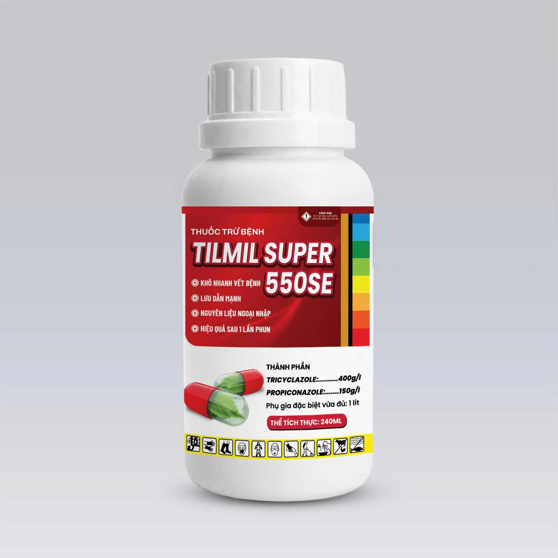 TILMIL SUPER 550SE – KHÔ NHANH VẾT BỆNH, LƯU DẪN MẠNH