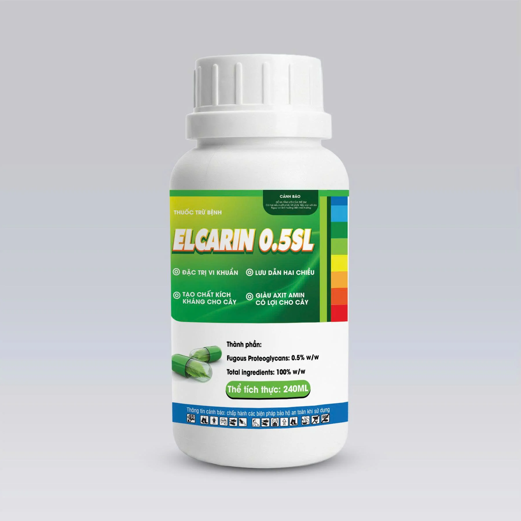 ELCARIN 0.5SL – ĐẶC TRỊ ĐẠO ÔN & VI KHUẨN