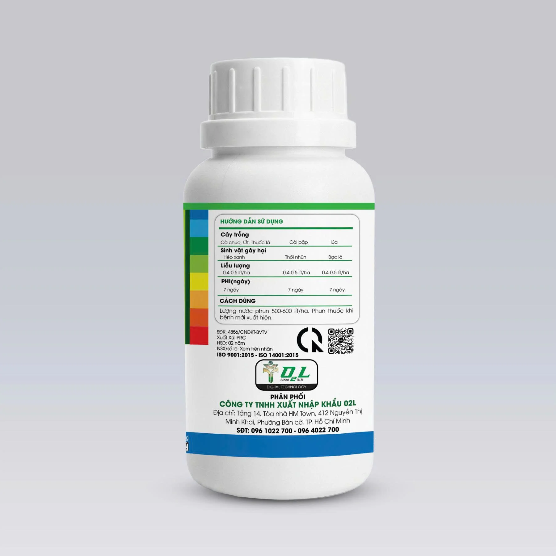 ELCARIN 0.5SL – ĐẶC TRỊ ĐẠO ÔN & VI KHUẨN