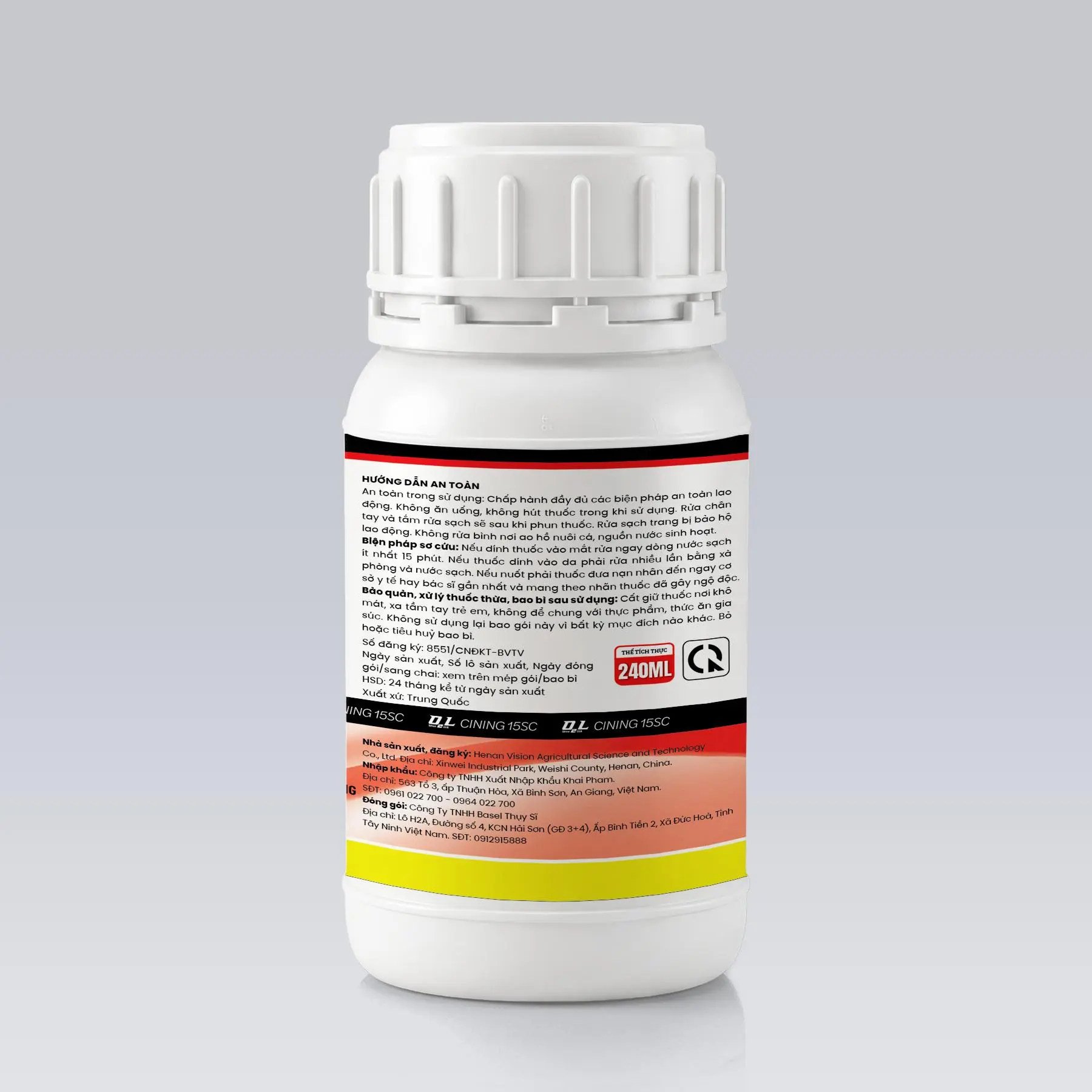 CINING 15SC - ĐẶC TRỊ RỆP SÁP