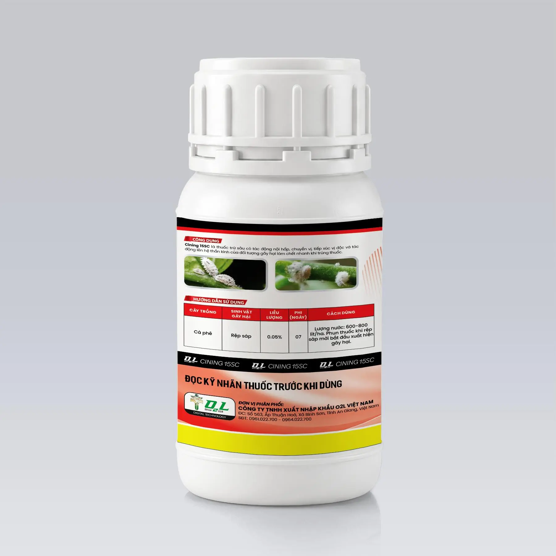 CINING 15SC - ĐẶC TRỊ RỆP SÁP