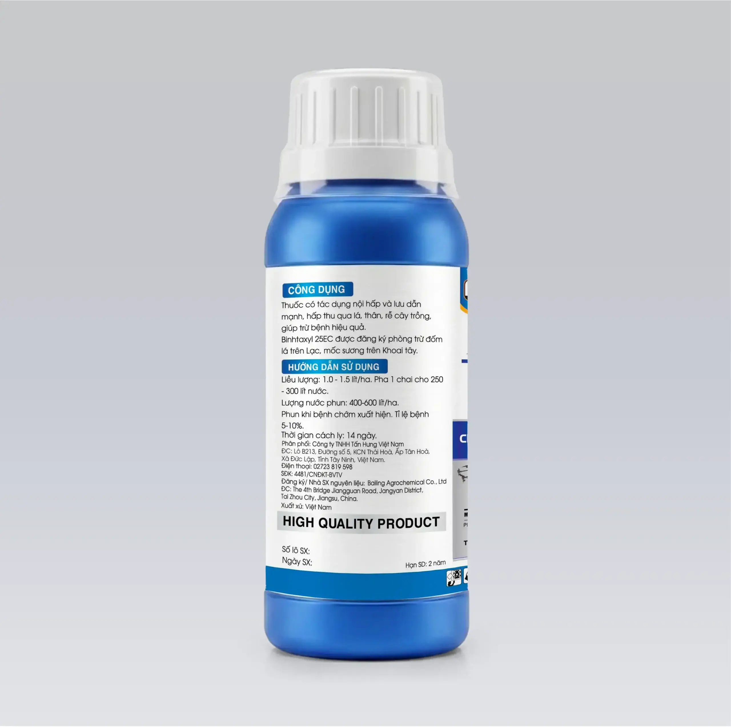 BINHTAXYL 25EC – CHẶN ĐỨNG PHYTOPTORA