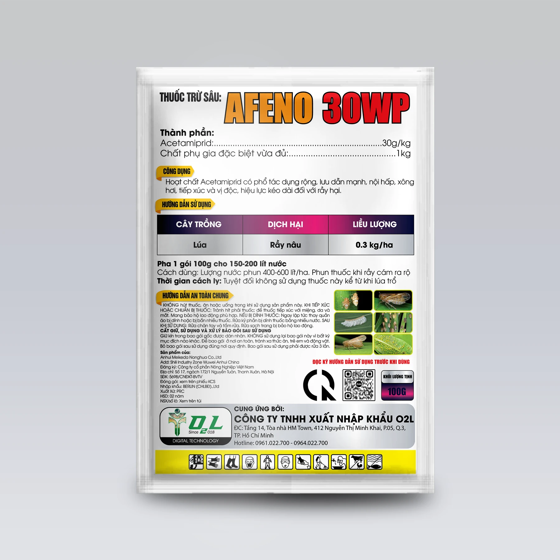 AFENO 30WP – DIỆT SẠCH RẦY