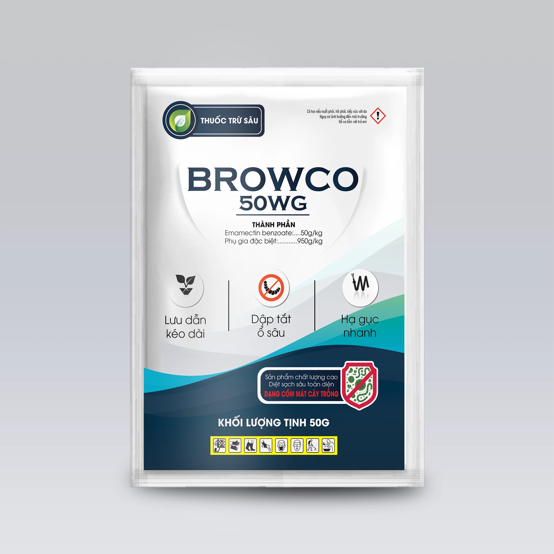 BROWCO 50WG – DẬP TẮT Ổ SÂU