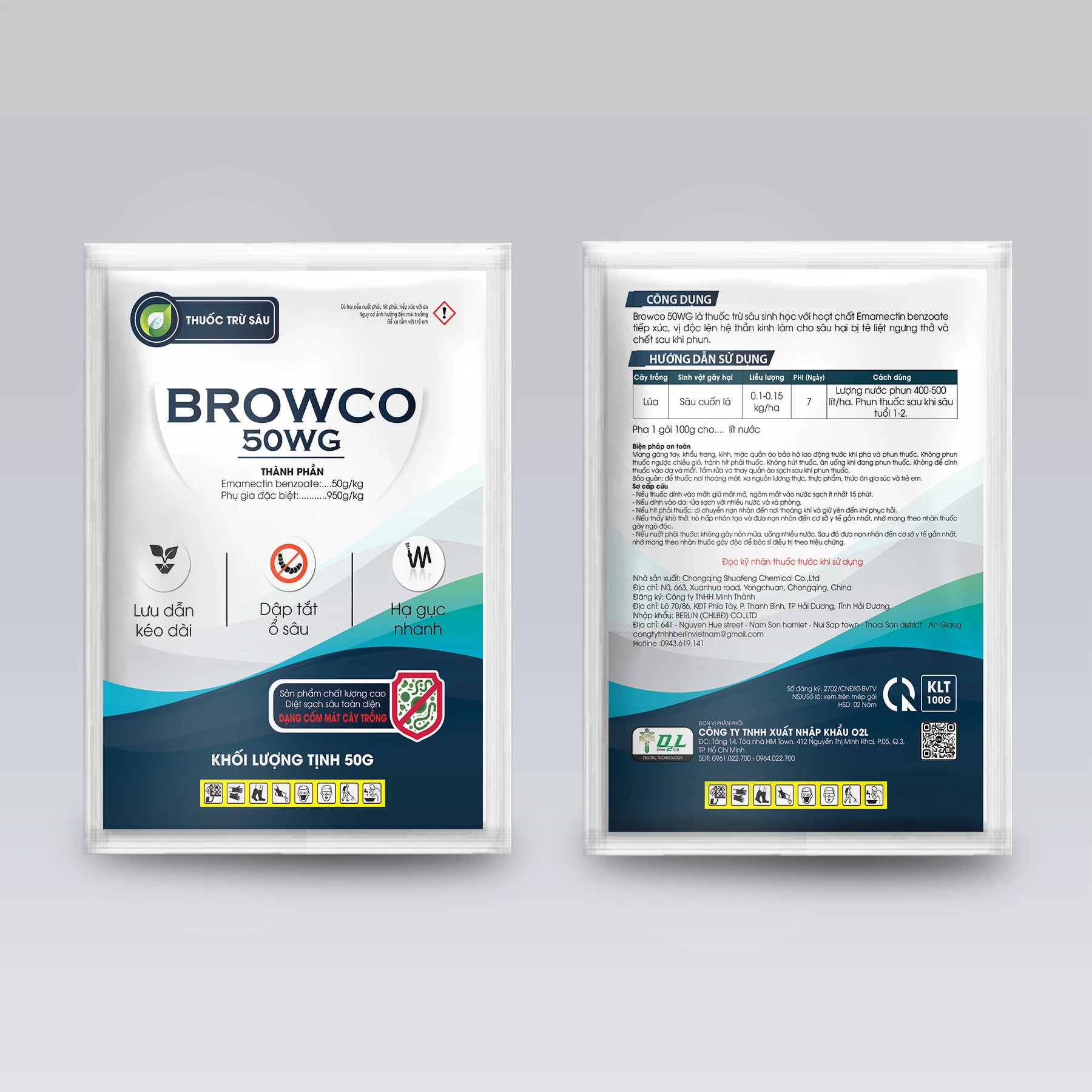 BROWCO 50WG – DẬP TẮT Ổ SÂU
