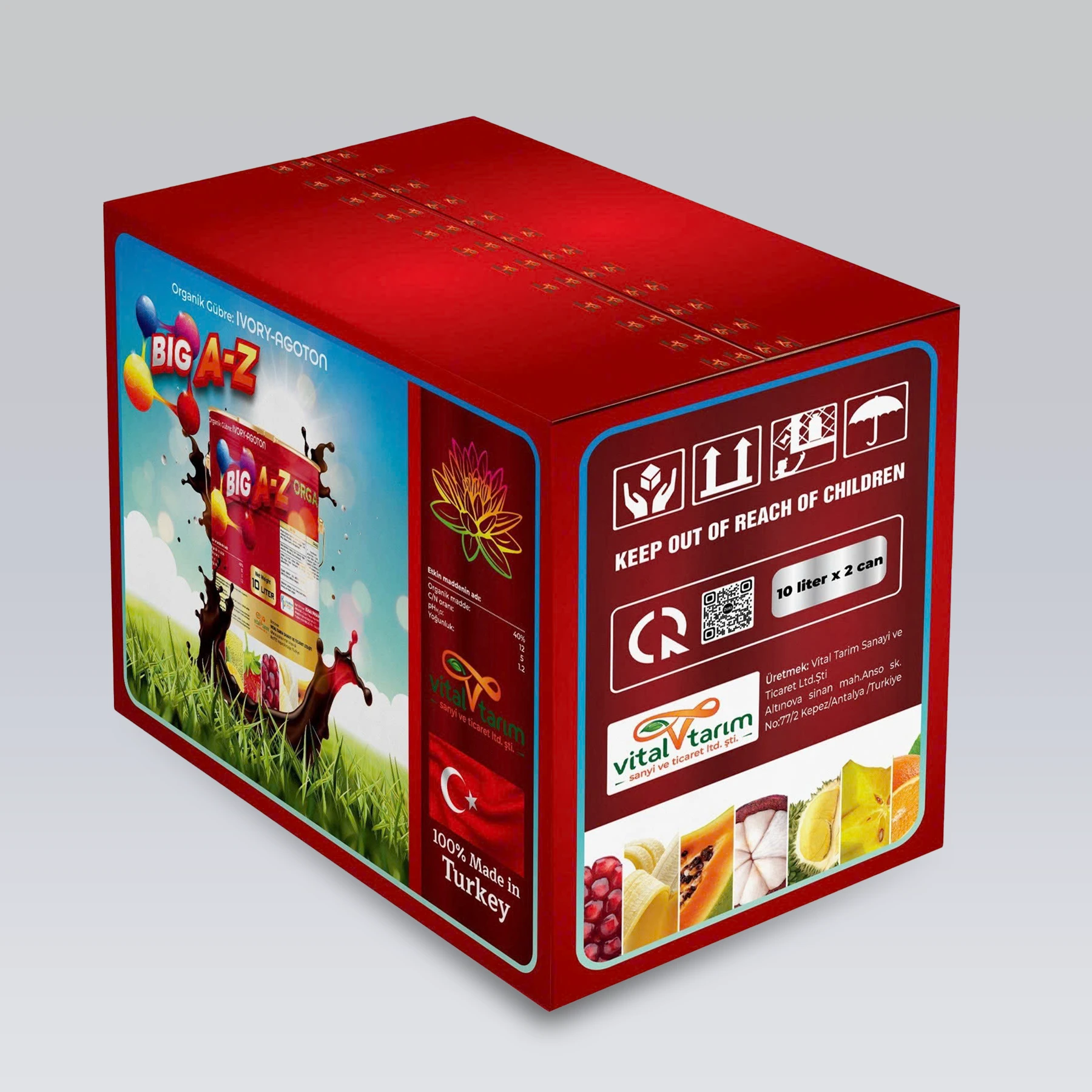 BIG AZ – Trái lớn nhanh, bóng đẹp, nặng cân