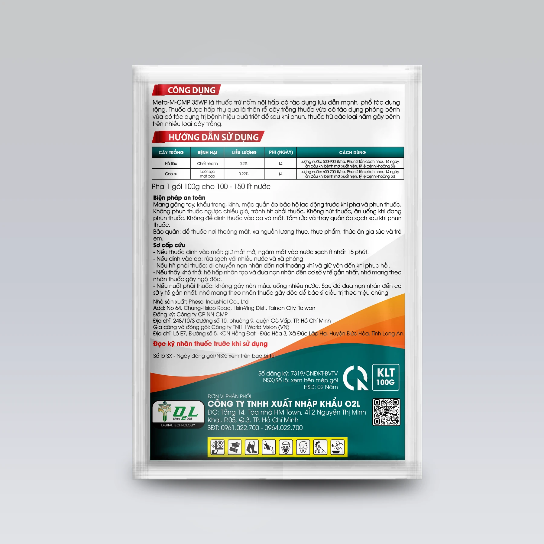 META-M-CMP 35WP – ĐẶC TRỊ NẤM TOÀN DIỆN