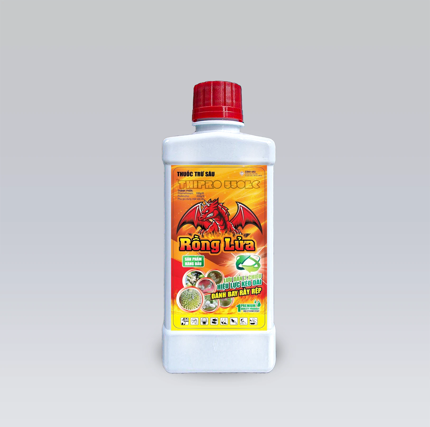 THIPRO 550EC RỒNG LỬA – ĐÁNH BAY RẦY RỆP