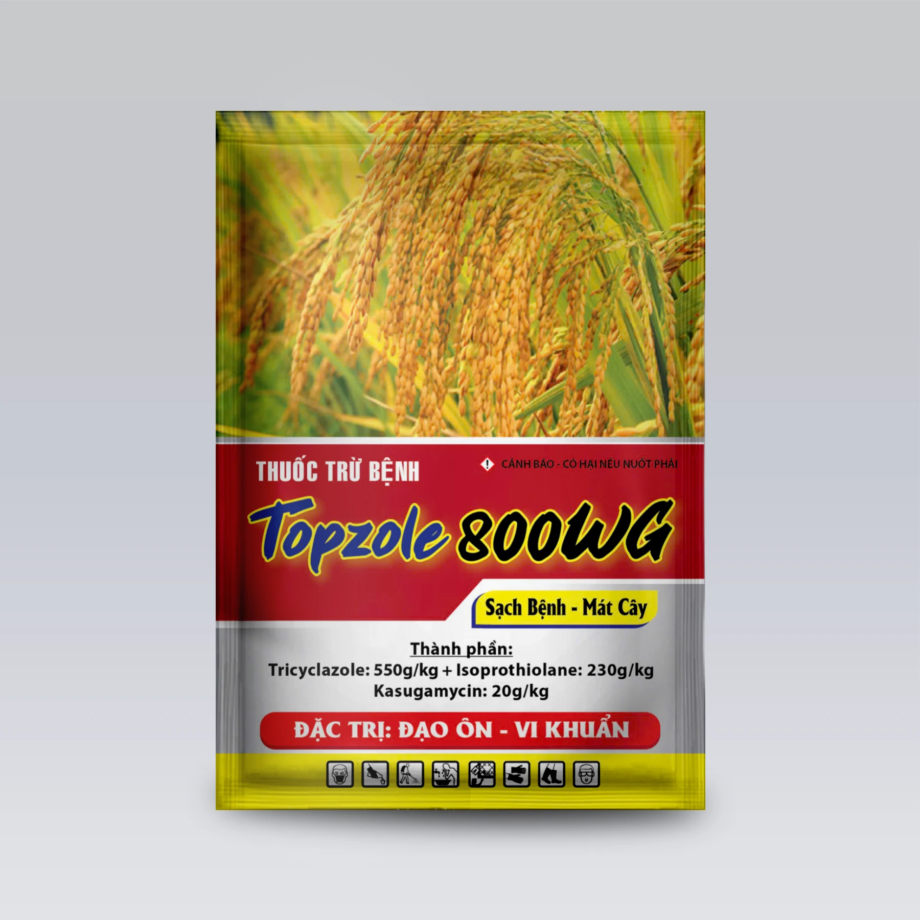 TOPZOLE 800WG – SẠCH BỆNH, MÁT CÂY