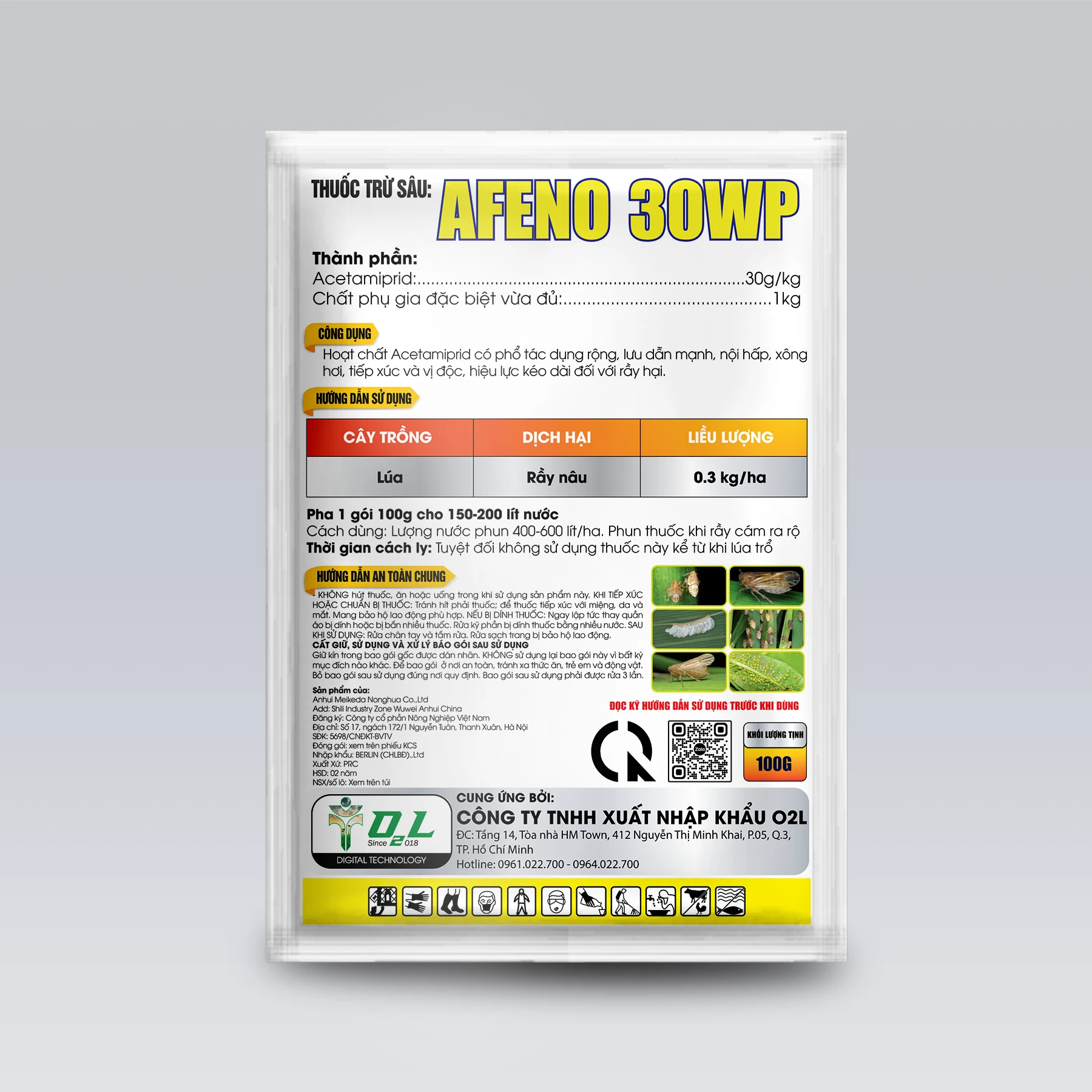 AFENO 30WP – DIỆT SẠCH RẦY – AIC THAILAND