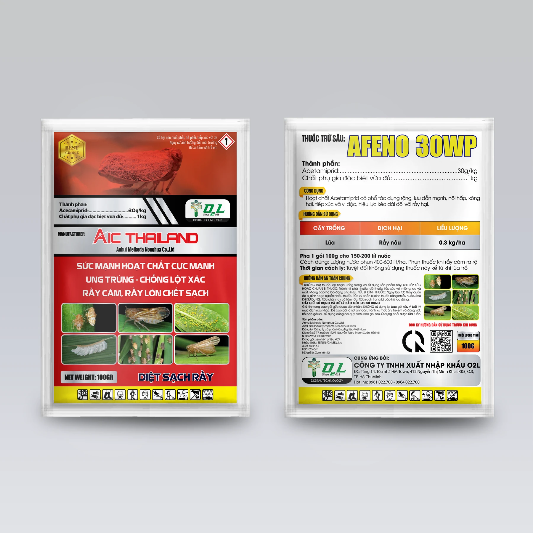 AFENO 30WP – DIỆT SẠCH RẦY – AIC THAILAND