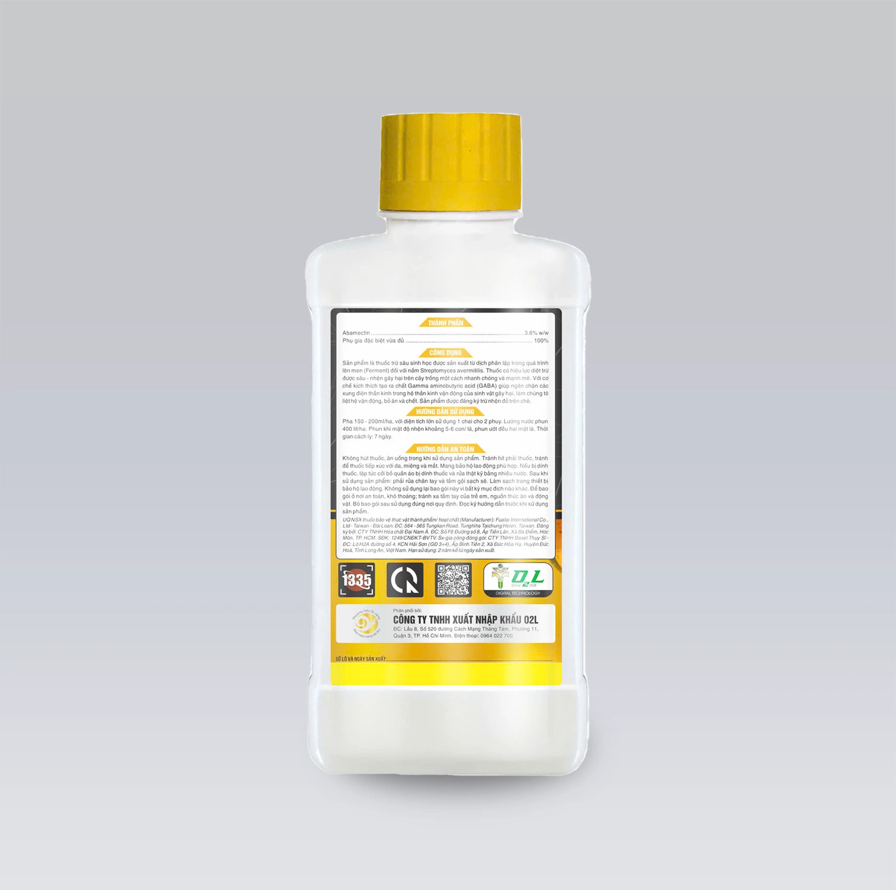 CHITIN 3.6EC – DIỆT TRỪ SÂU, ỐC