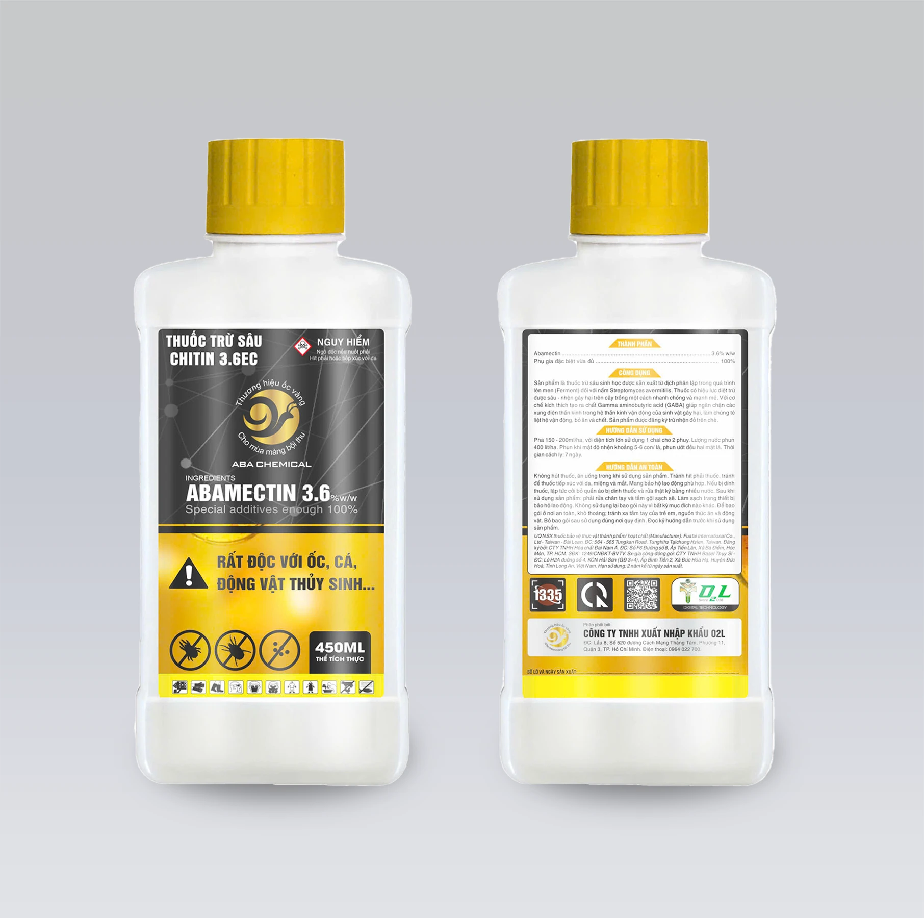 CHITIN 3.6EC – DIỆT TRỪ SÂU, ỐC