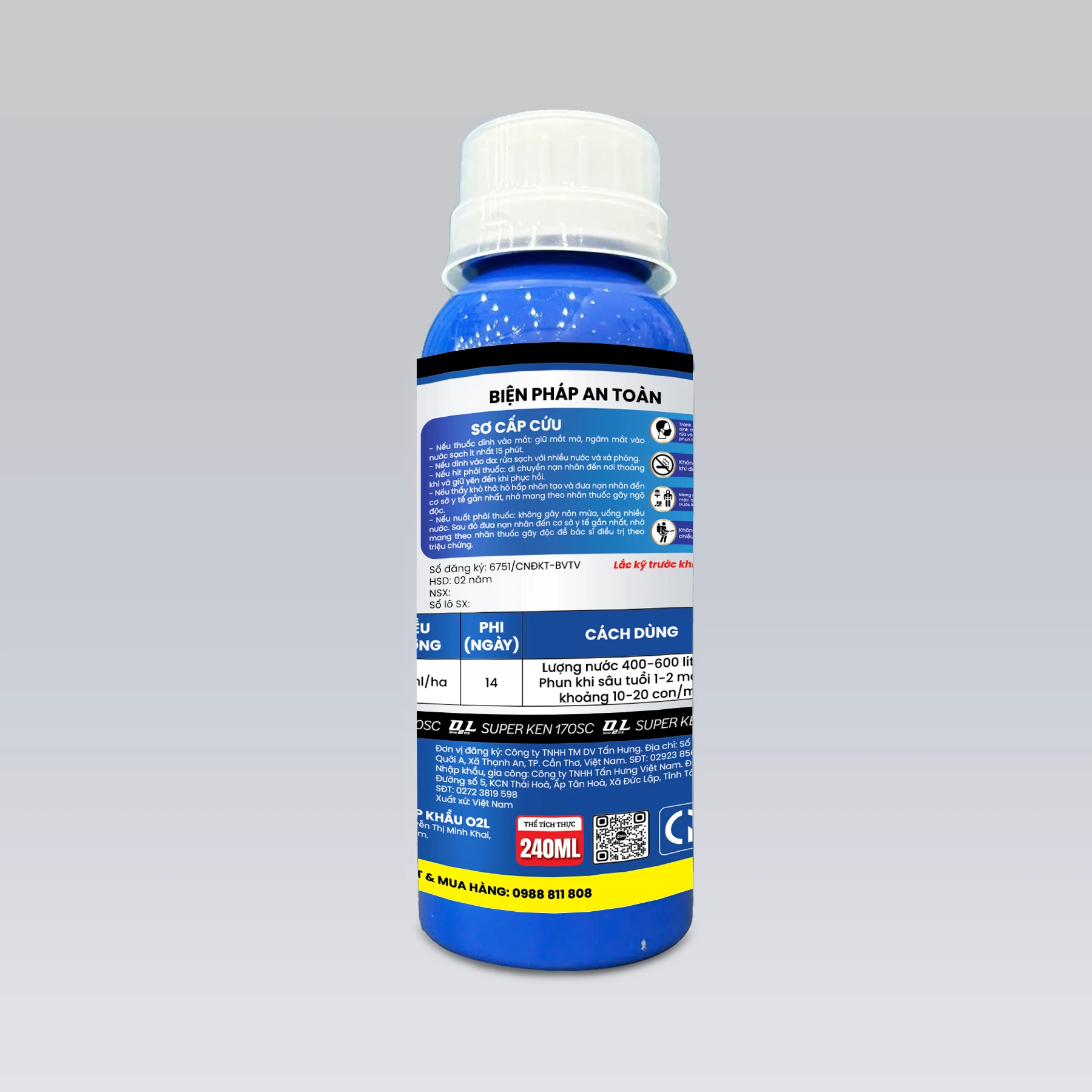 SUPER KEN 170SC – DIỆT SẠCH SÂU CUỐN LÁ