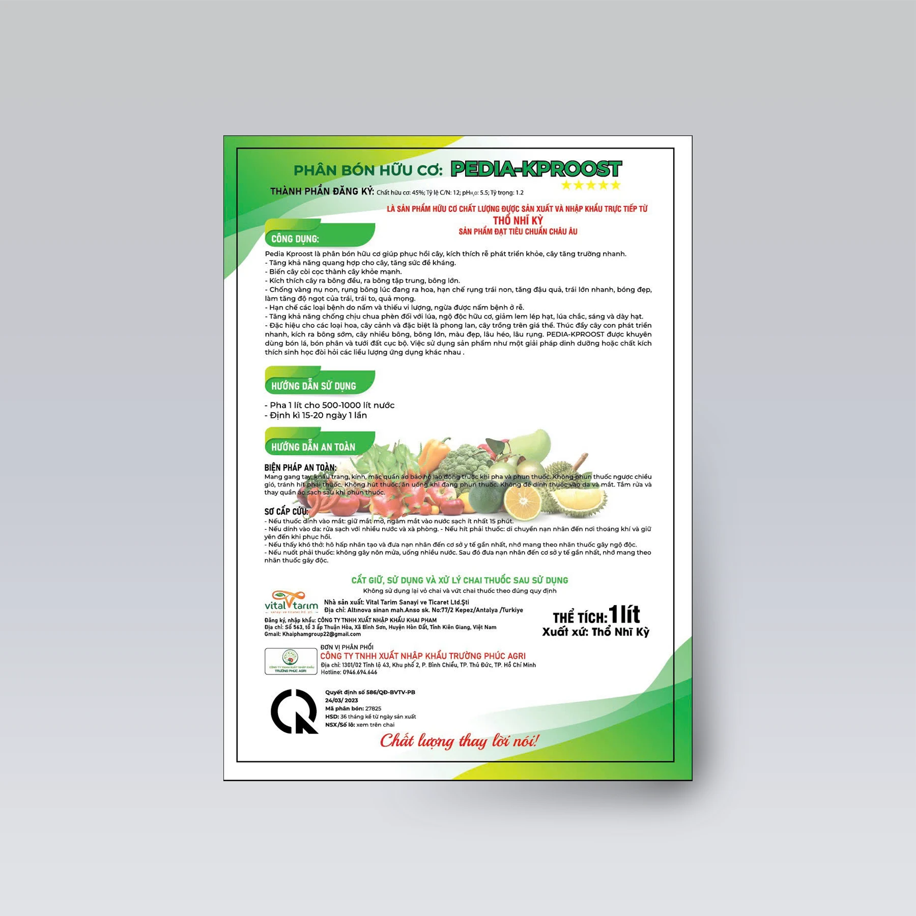 CYPER-ROOST – Kích rễ, phục hồi cây 