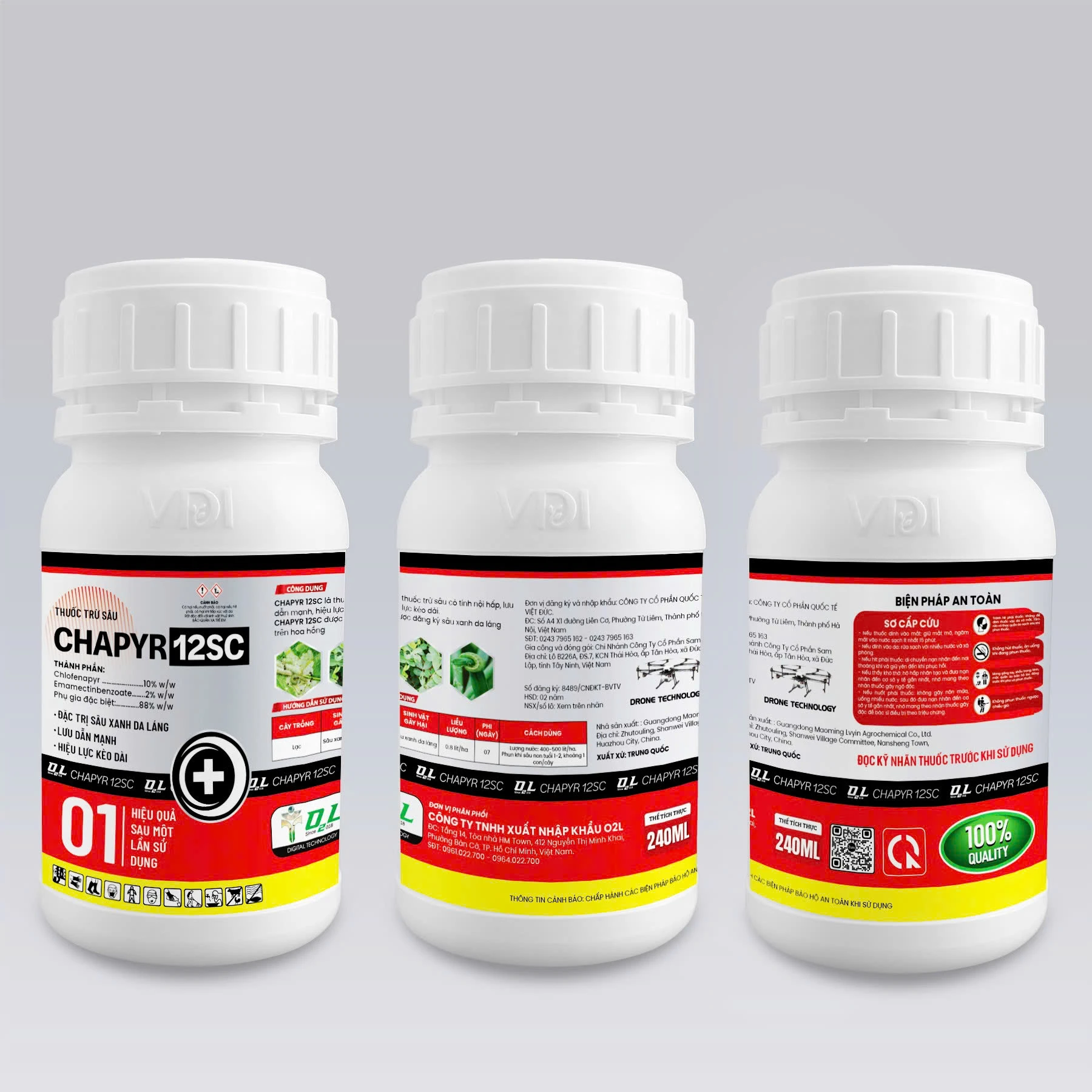 CHAPYR 12SC - ĐẶC TRỊ S&Acirc;U XANH DA L&Aacute;NG