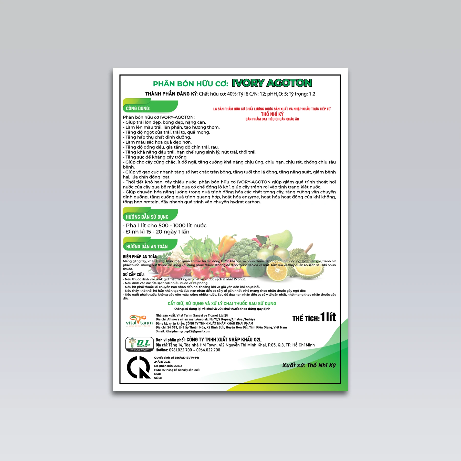 BIG PRO - Trái lớn nhanh, bóng đẹp 