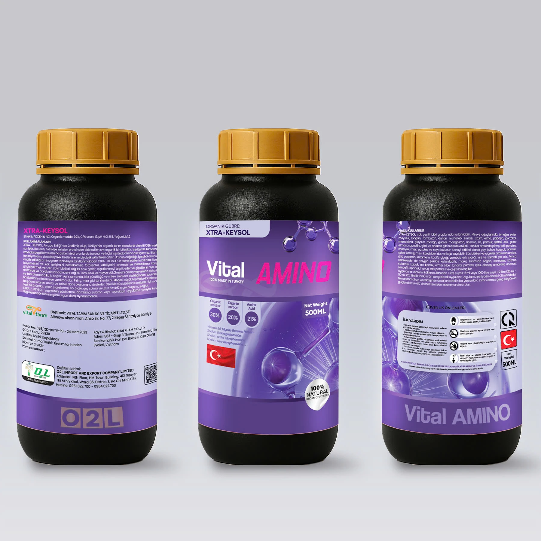 VITAL AMINO – Dưỡng bông ra hoa, đậu trái
