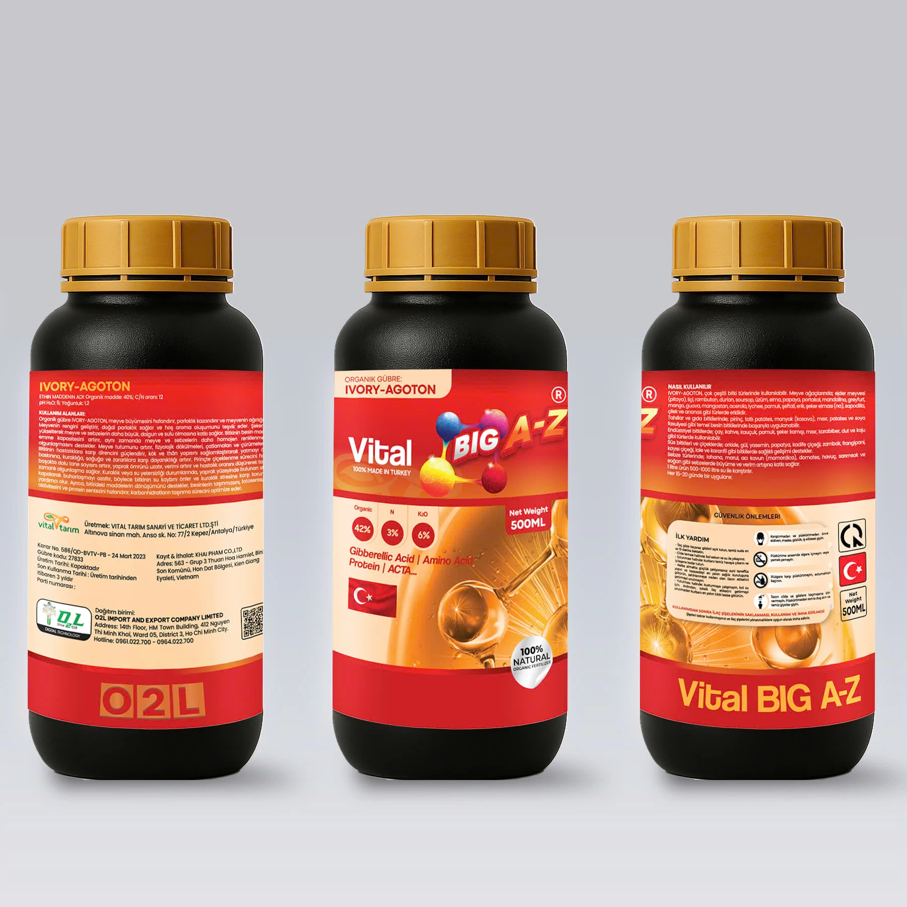VITAL BIG AZ – Trái lớn nhanh, bóng đẹp, nặng cân