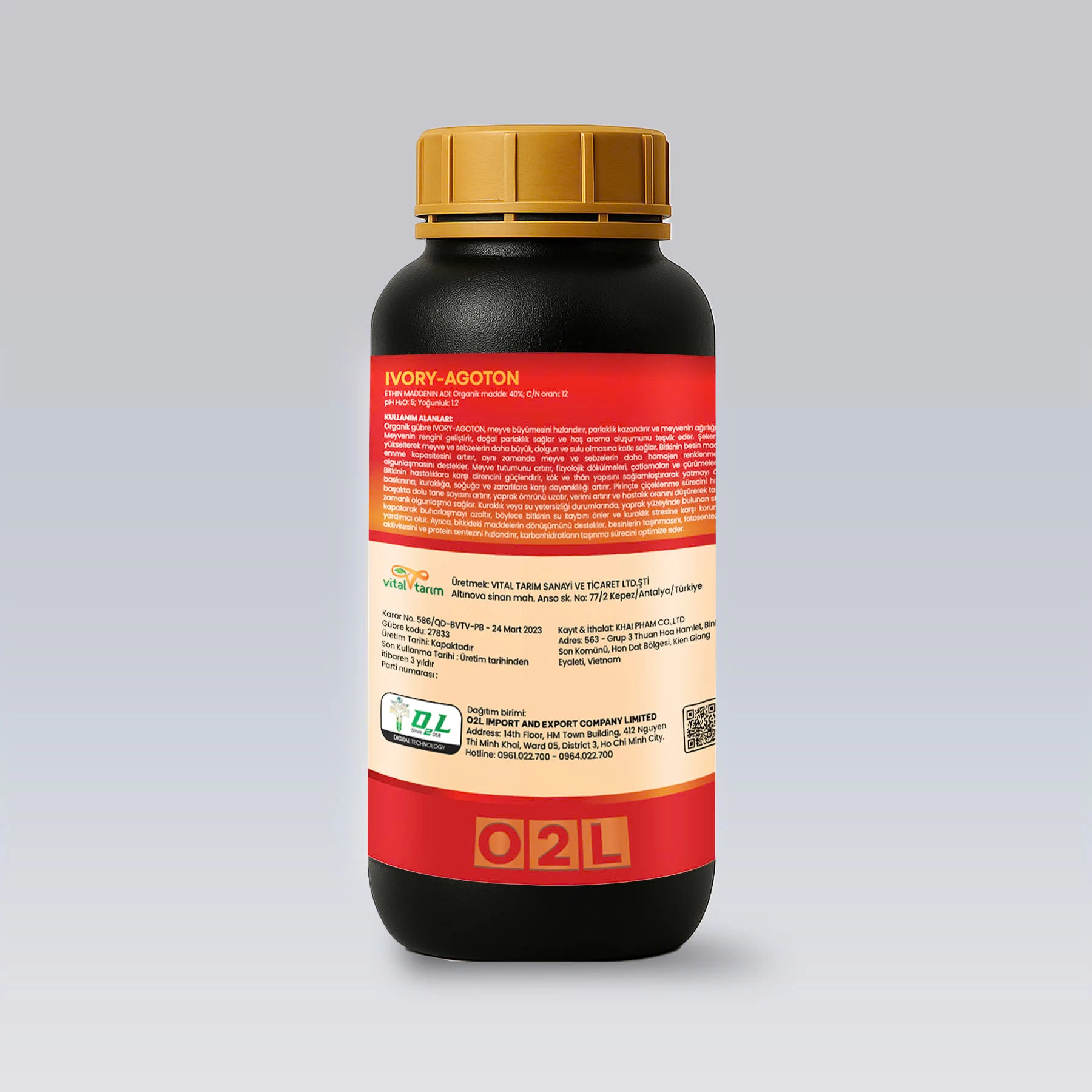 VITAL BIG AZ – Trái lớn nhanh, bóng đẹp, nặng cân