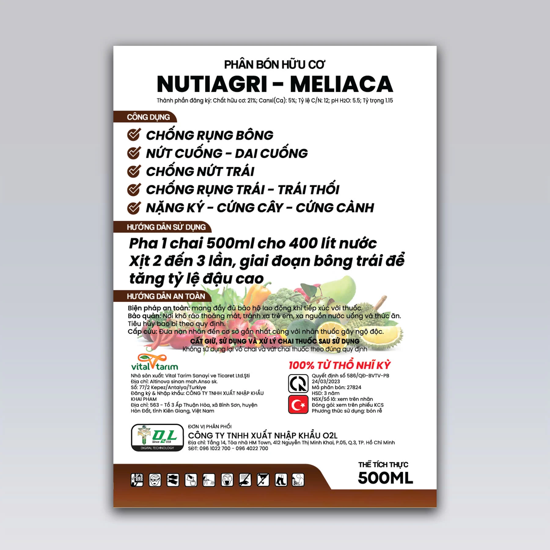 VITAL CANXI – Cứng cây, cứng cành