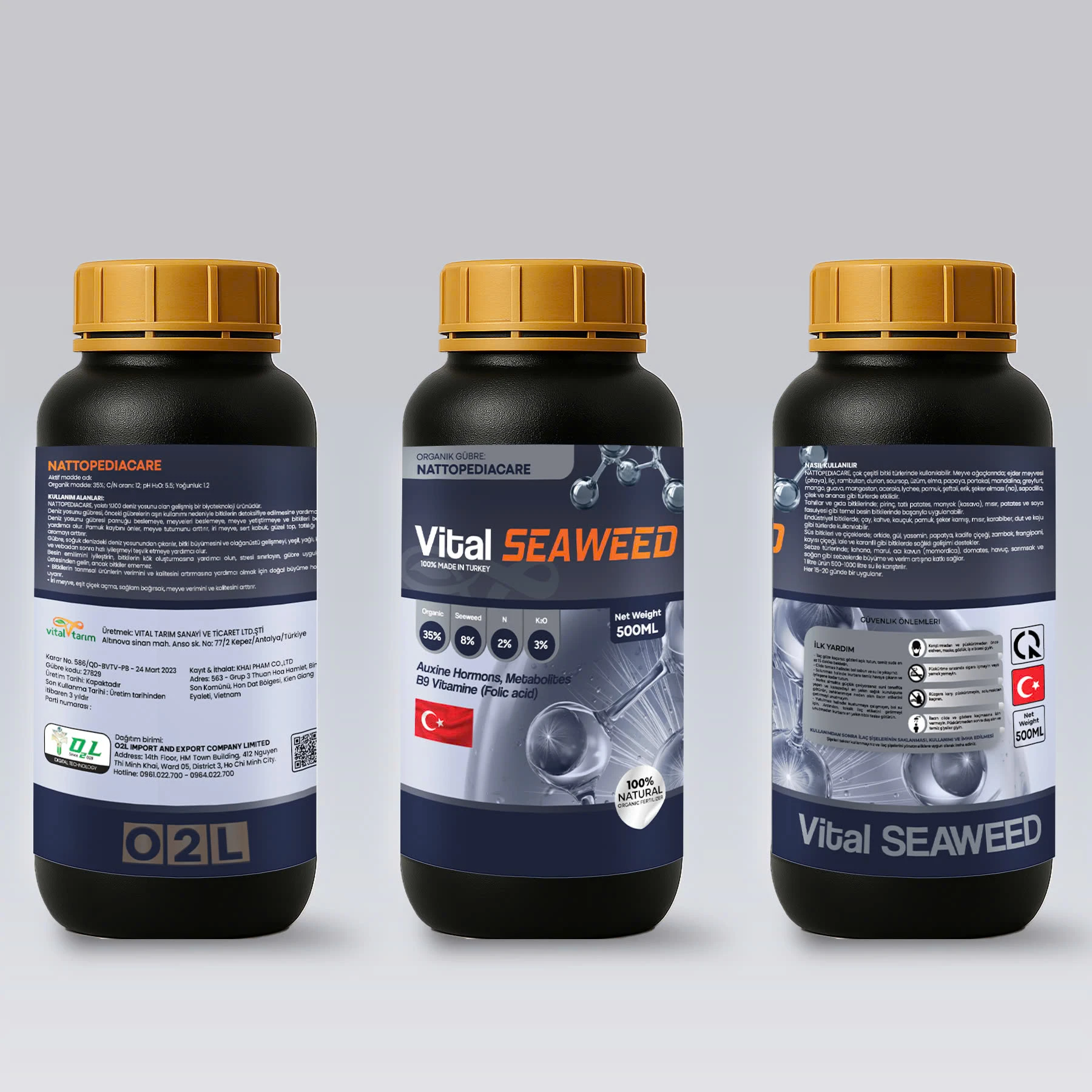 VITAL SEAWEED – Chống rụng bông, giải độc cây