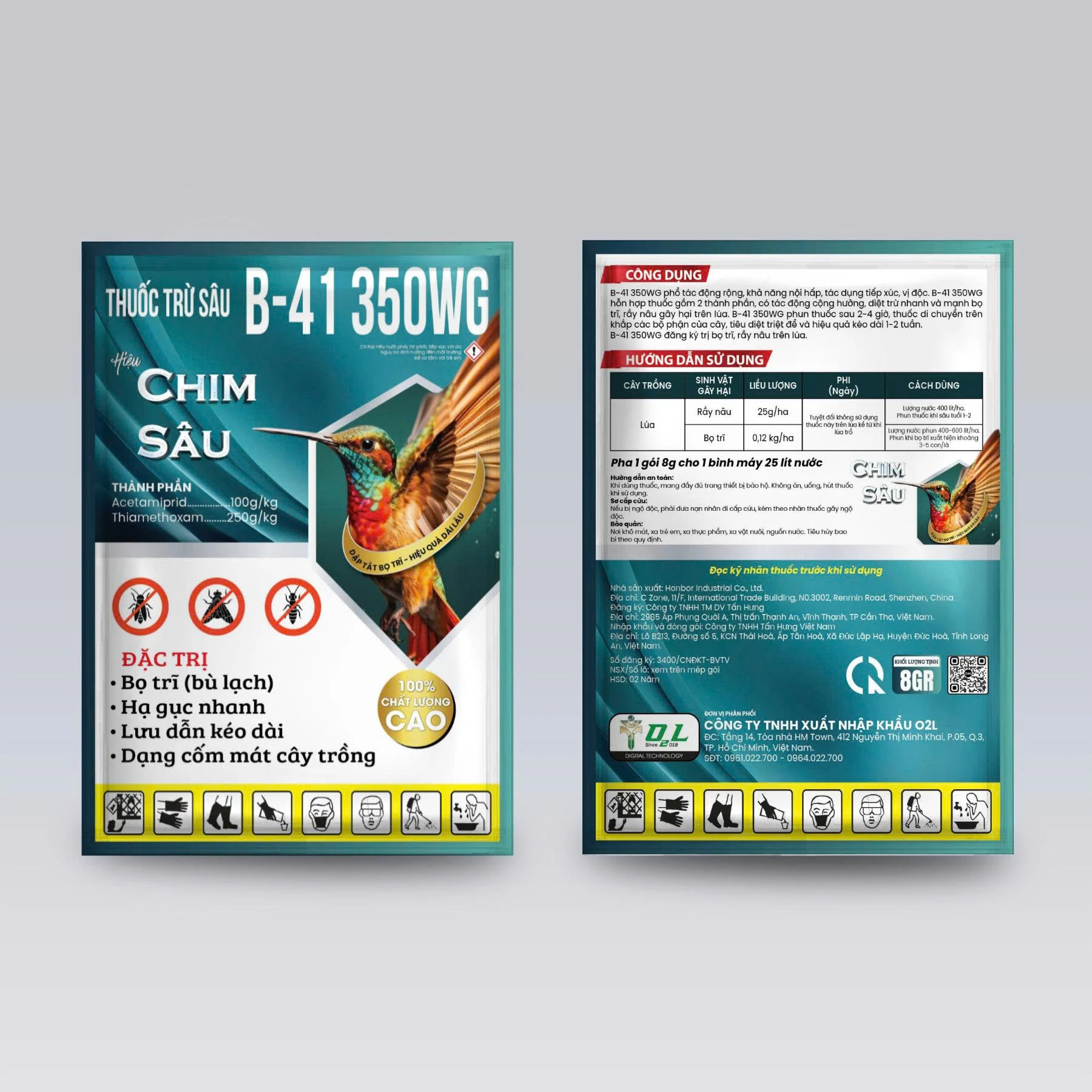B-41 350WP – DẬP TẮT BỌ TRĨ, RẦY NÂU