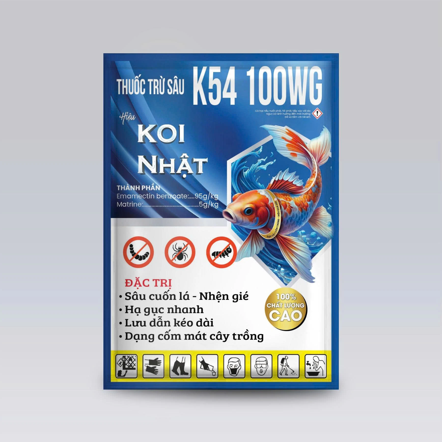 K54 100WG – DẬP TẮT SÂU CUỐN LÁ, NHỆN GIÉ