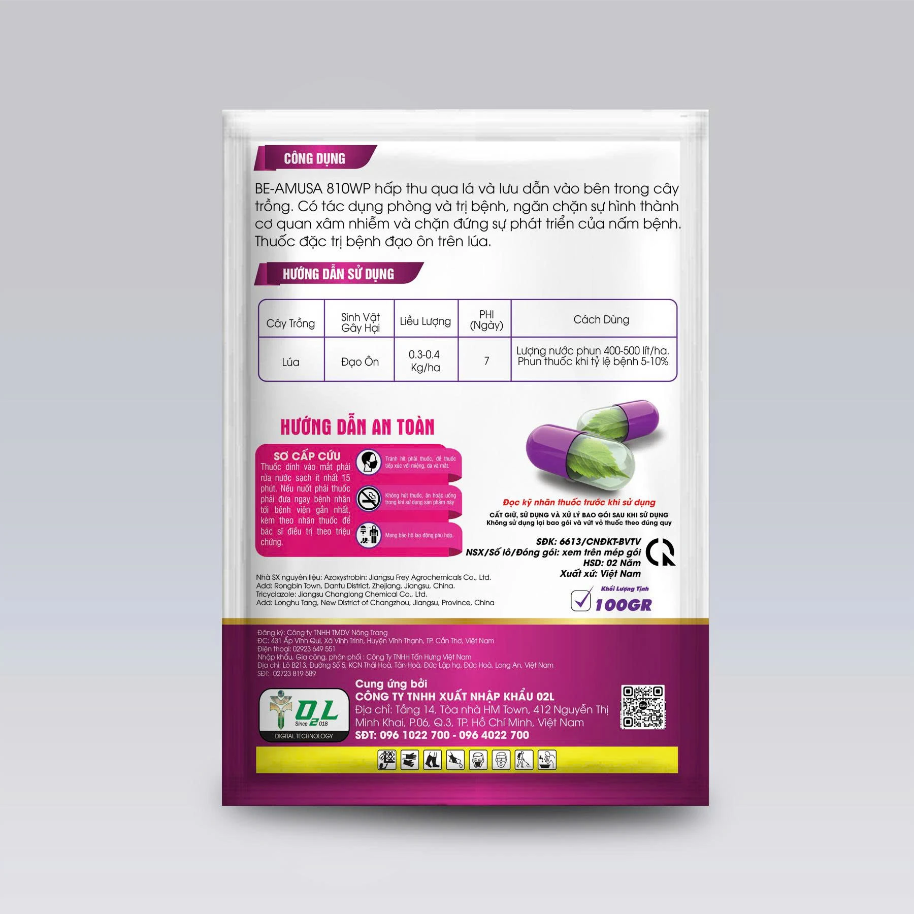 BE-AMUSA 810WP – ĐẶC TRỊ ĐẠO ÔN