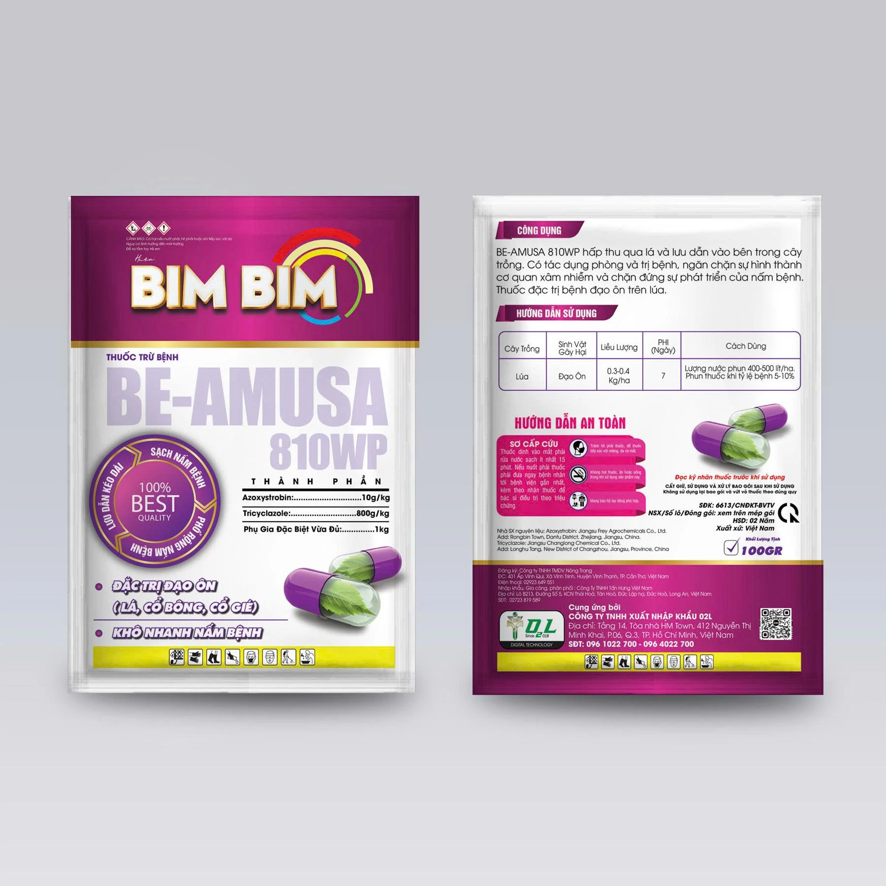 BE-AMUSA 810WP – ĐẶC TRỊ ĐẠO ÔN