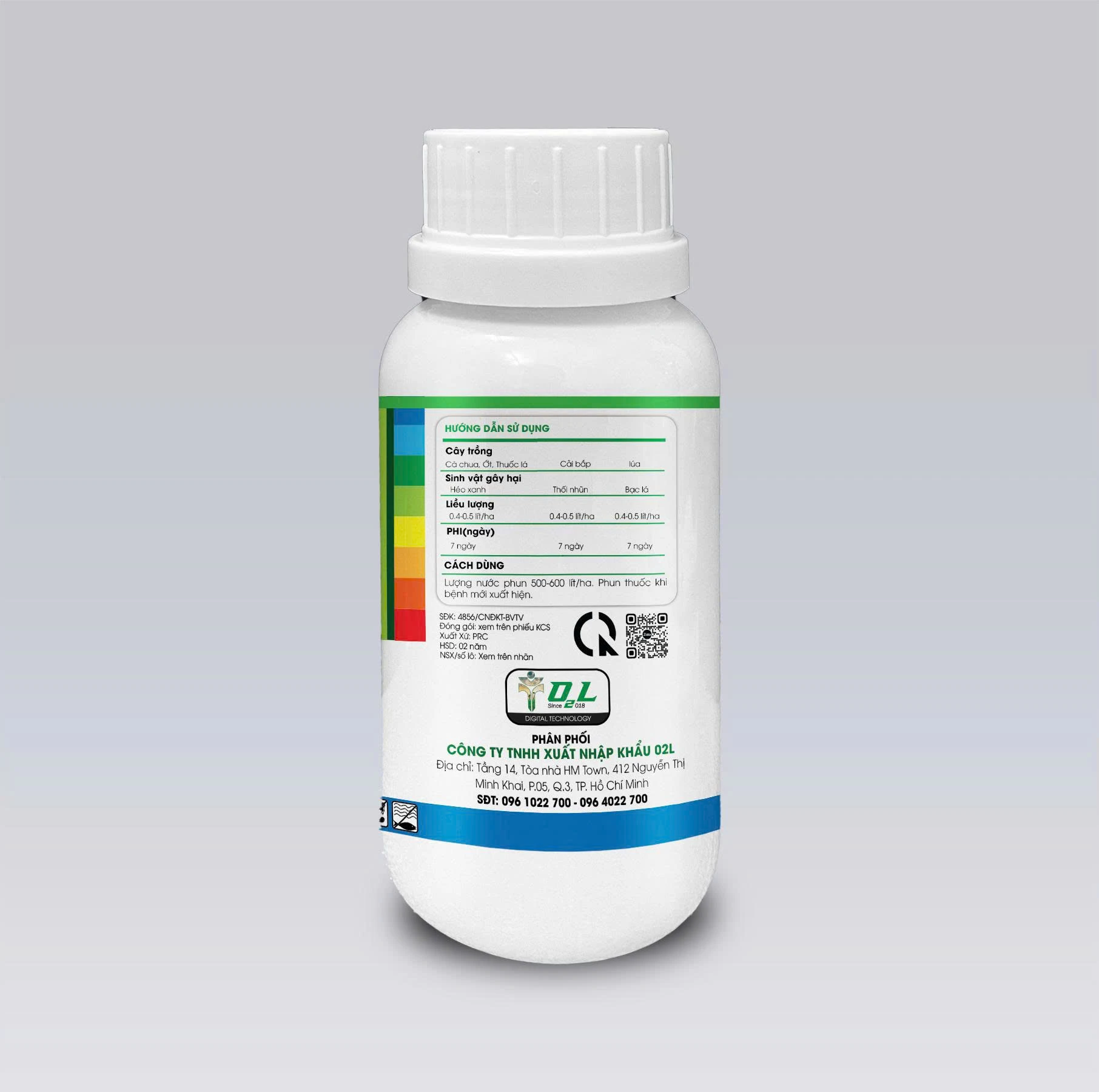 ELCARIN 0.5SL – ĐẶC TRỊ ĐẠO ÔN & VI KHUẨN