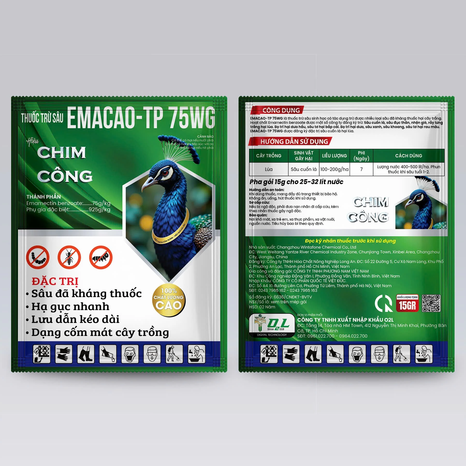 EMACAO-TP 75WG – ĐẶC TRỊ SÂU KHÁNG THUỐC