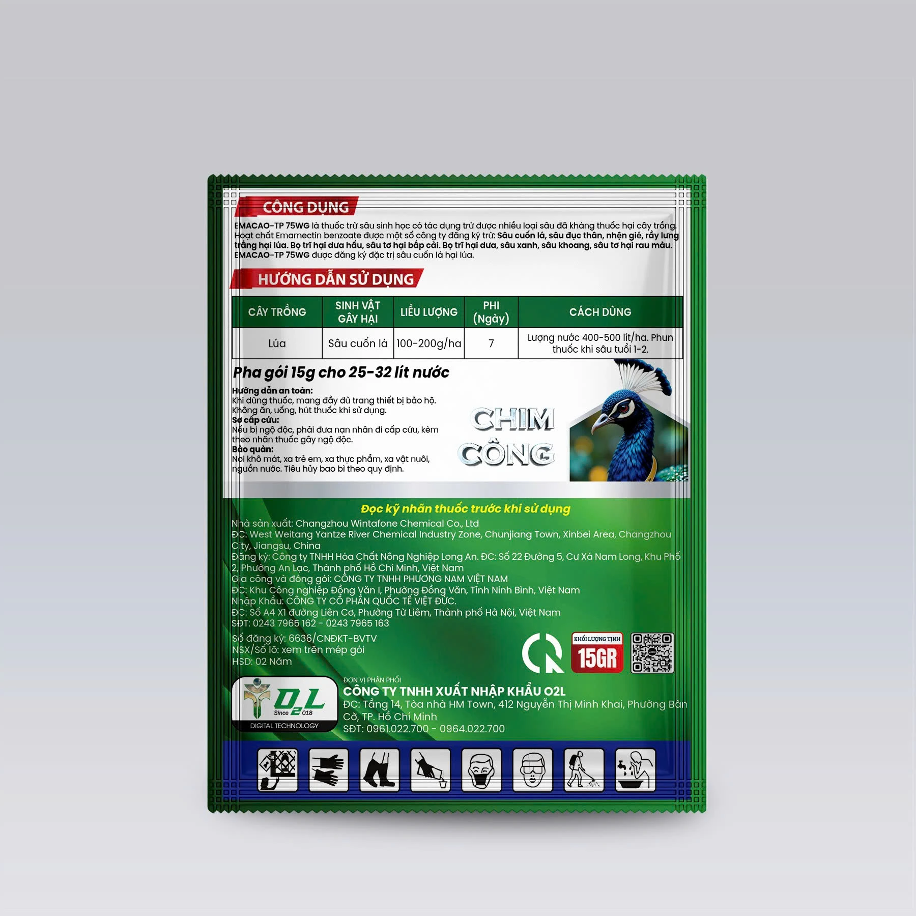 EMACAO-TP 75WG – ĐẶC TRỊ SÂU KHÁNG THUỐC