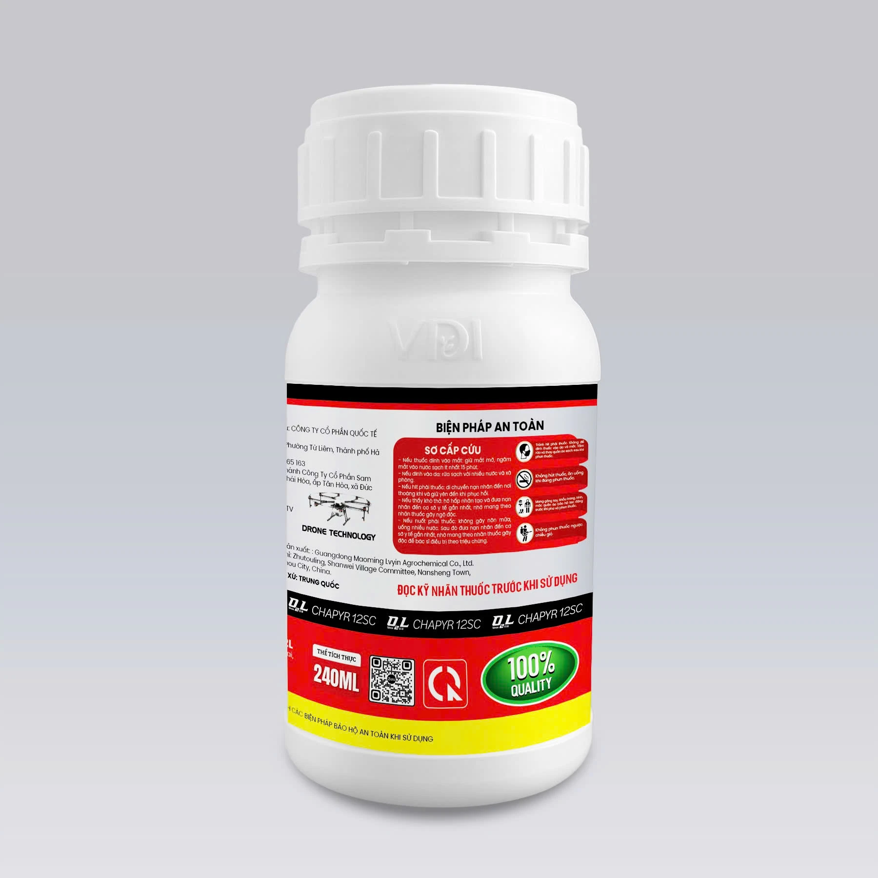 CHAPYR 12SC – ĐẶC TRỊ SÂU XANH DA LÁNG