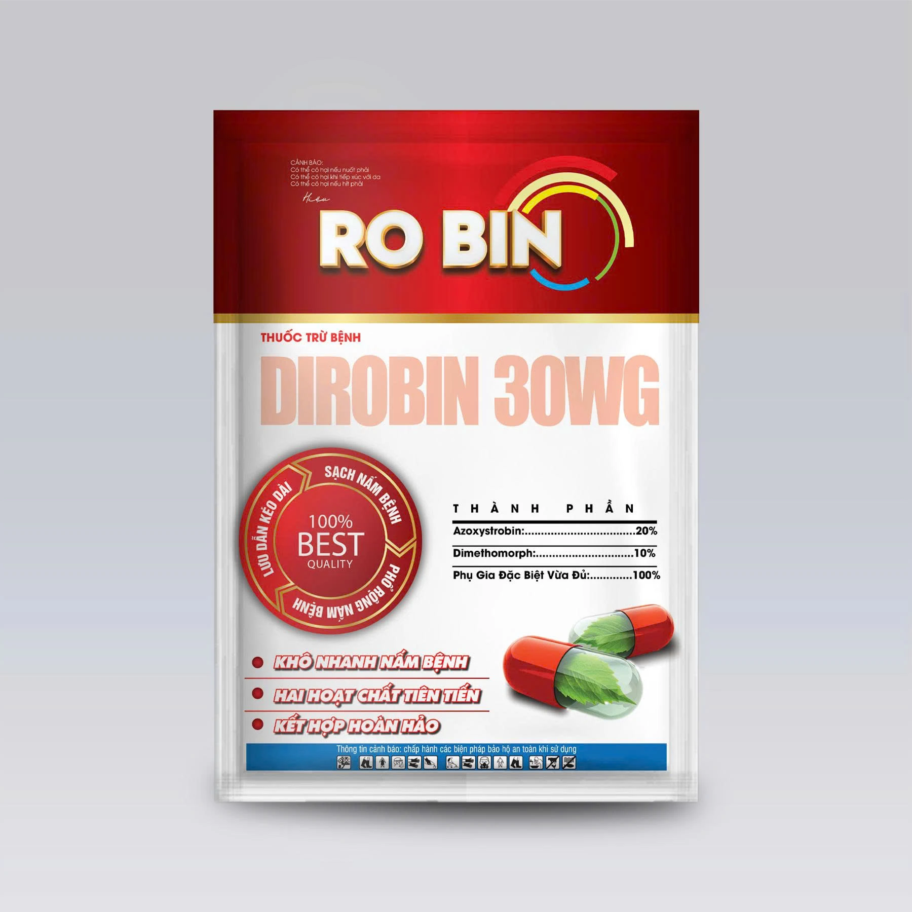 DIROBIN 30WG – KHÔ NHANH NẤM BỆNH