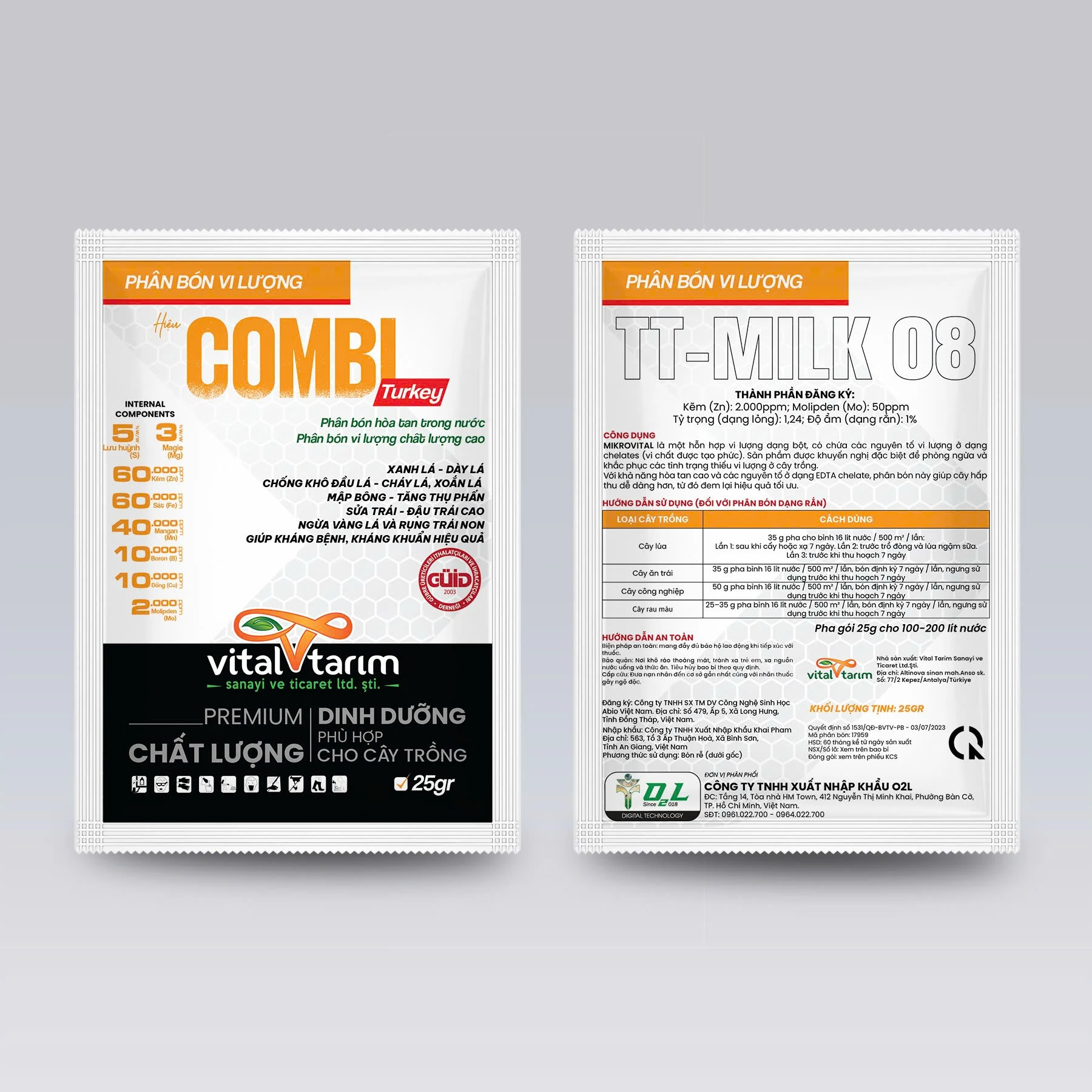 COMBI TURKEY – Xanh lá, dầy lá, tăng thụ phấn