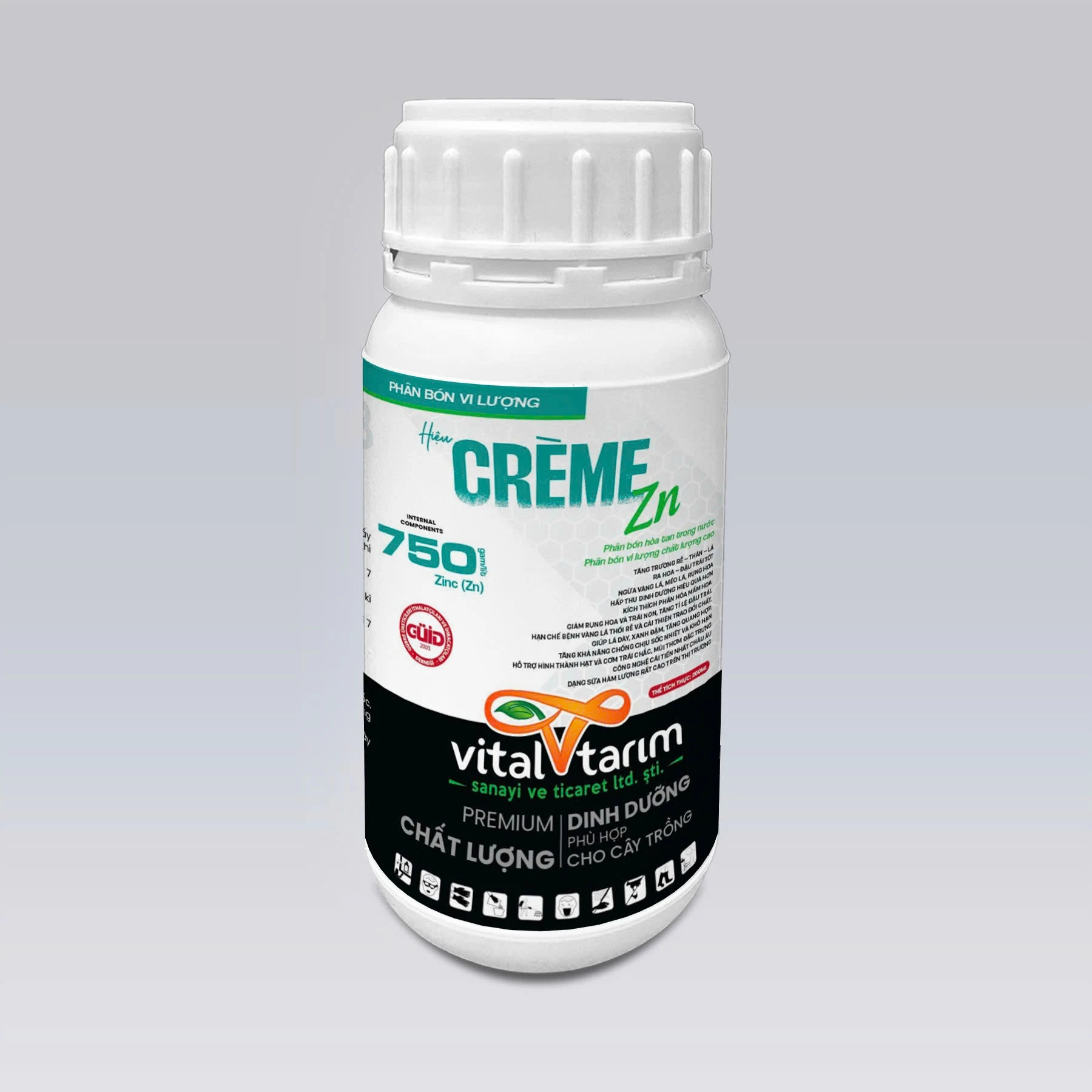 CREME ZN – TĂNG TRƯỞNG RỄ THÂN LÁ, RA HOA ĐẬU TRÁI